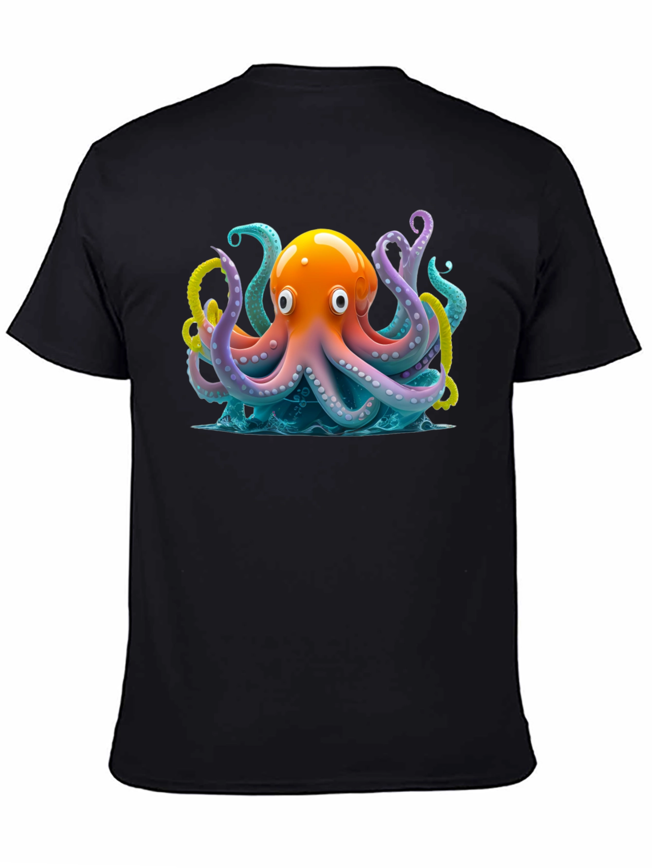 Octopus Graphic Tee - Vivid Marine Design