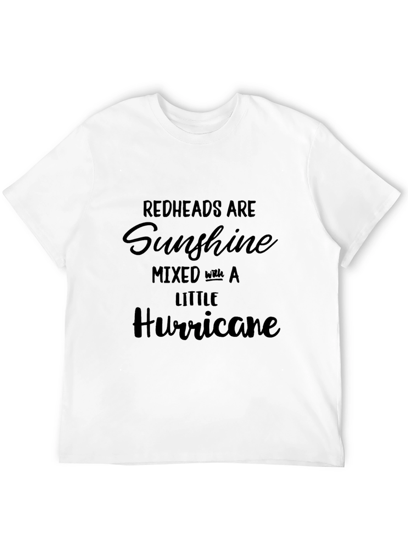 Redheads Are Sunshine Hurricane Graphic T-Shirt