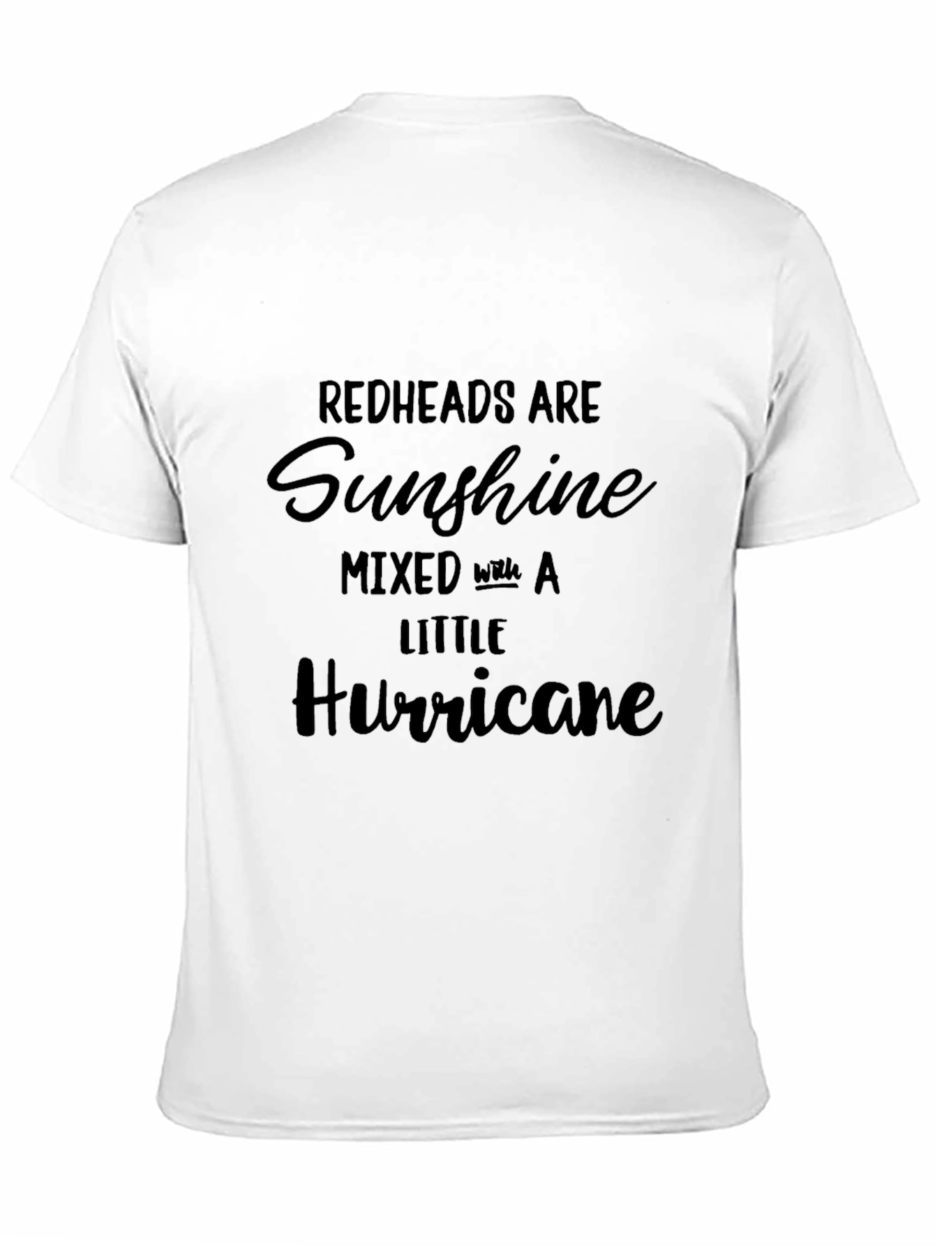 Redheads Are Sunshine Hurricane Graphic T-Shirt