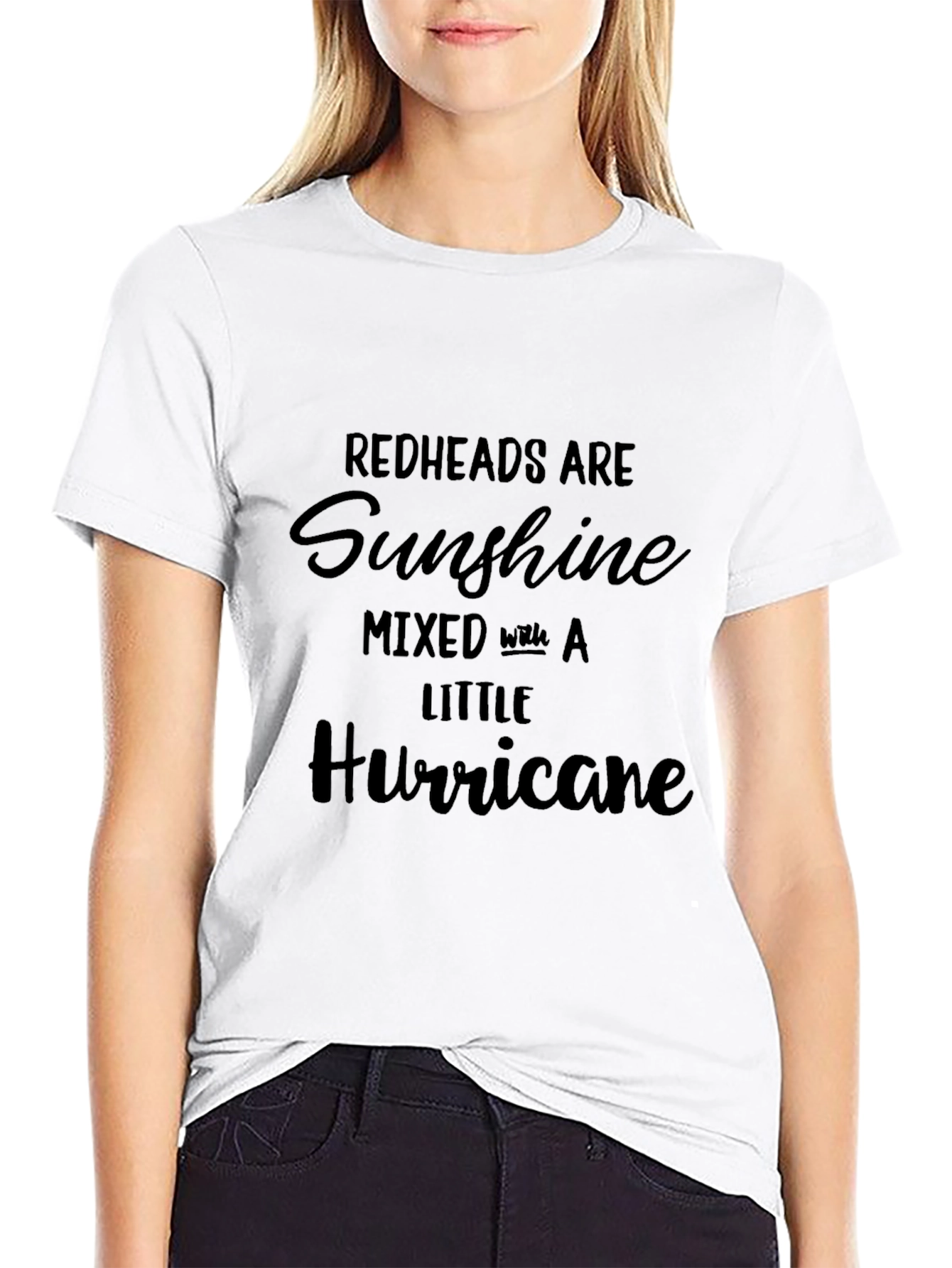 Redheads Are Sunshine Hurricane Graphic T-Shirt