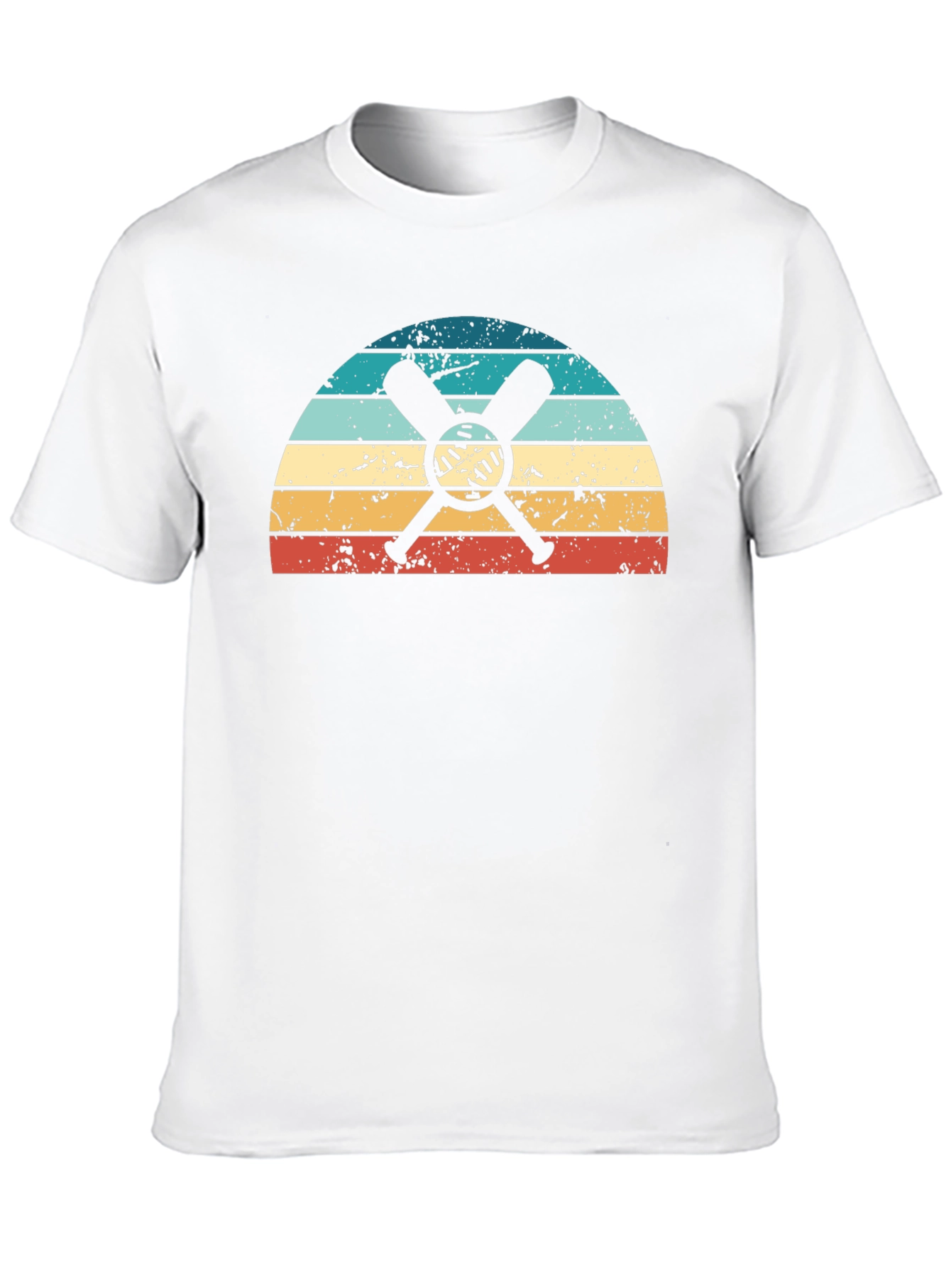 Retro Baseball Bats Graphic Tee
