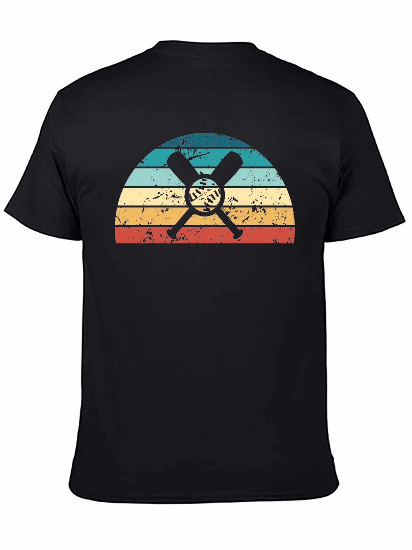 Retro Baseball Bats Graphic Tee