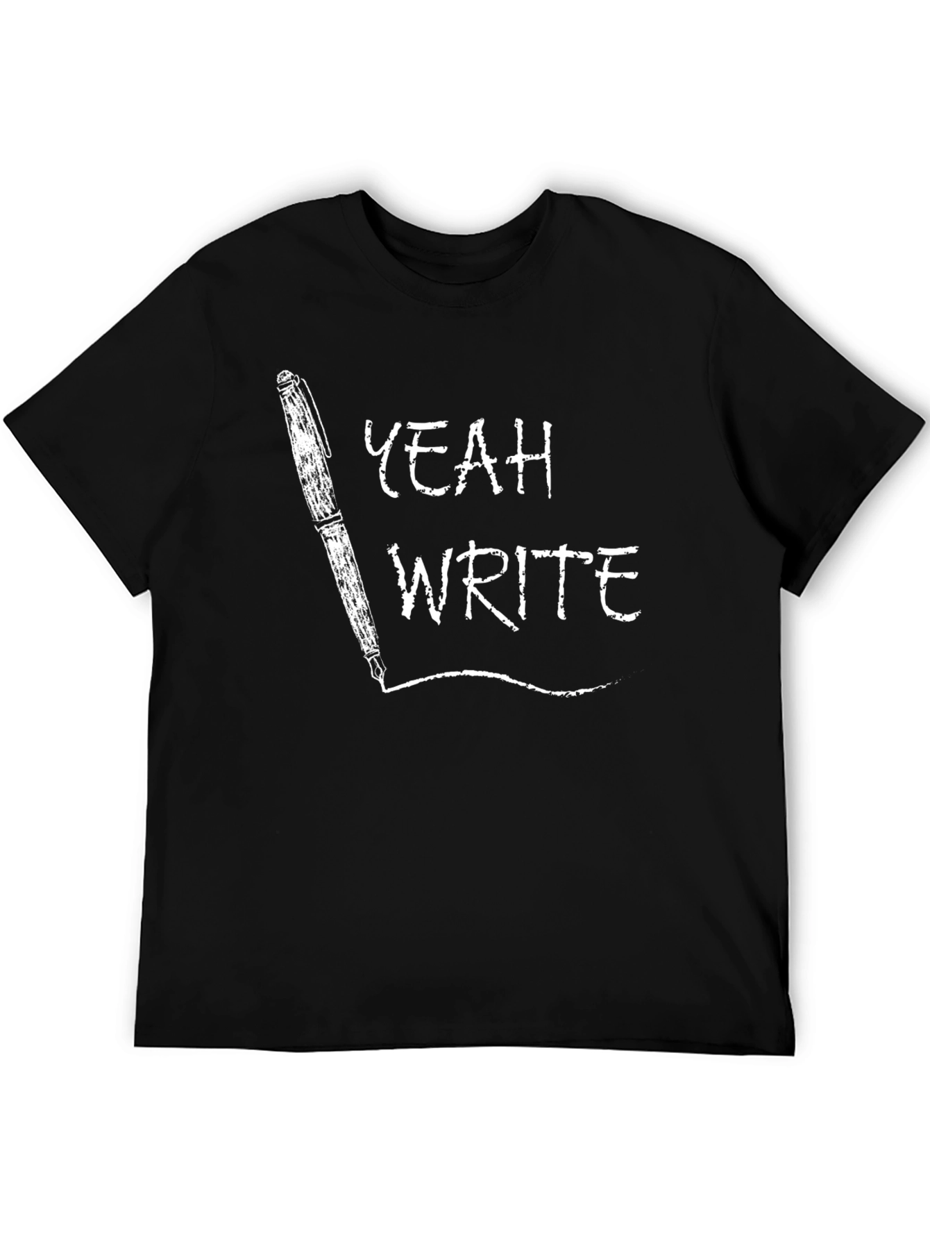 Yeah Write! Black Graphic Tee