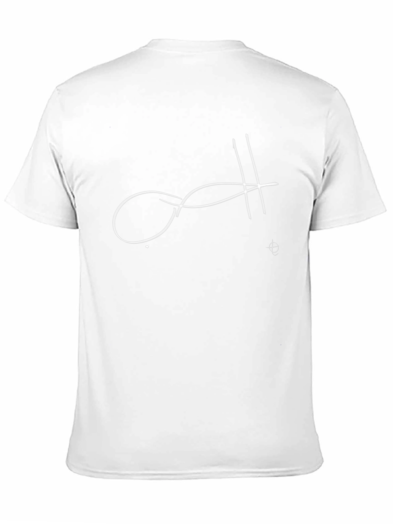 Minimalist Graphic Tee - Modern Symbol Design