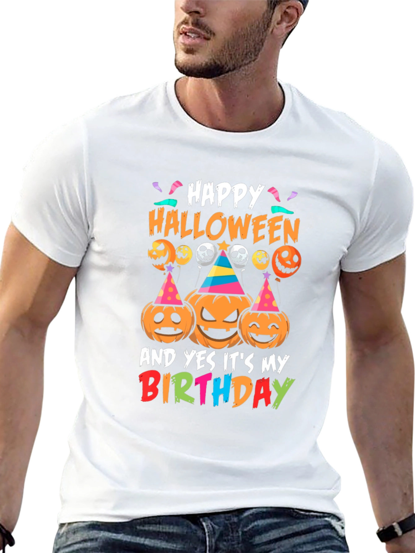 Happy Halloween Birthday T-Shirt