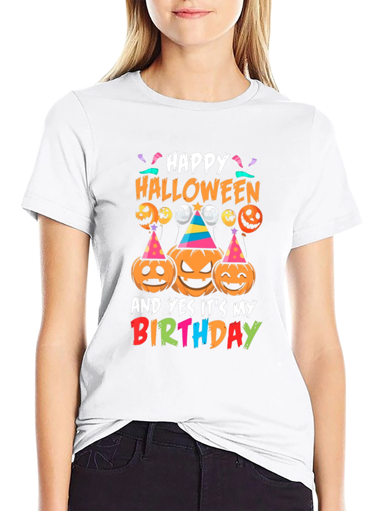 Happy Halloween Birthday T-Shirt