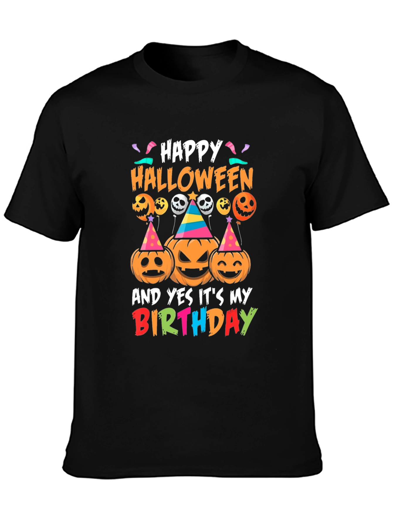 Happy Halloween Birthday T-Shirt