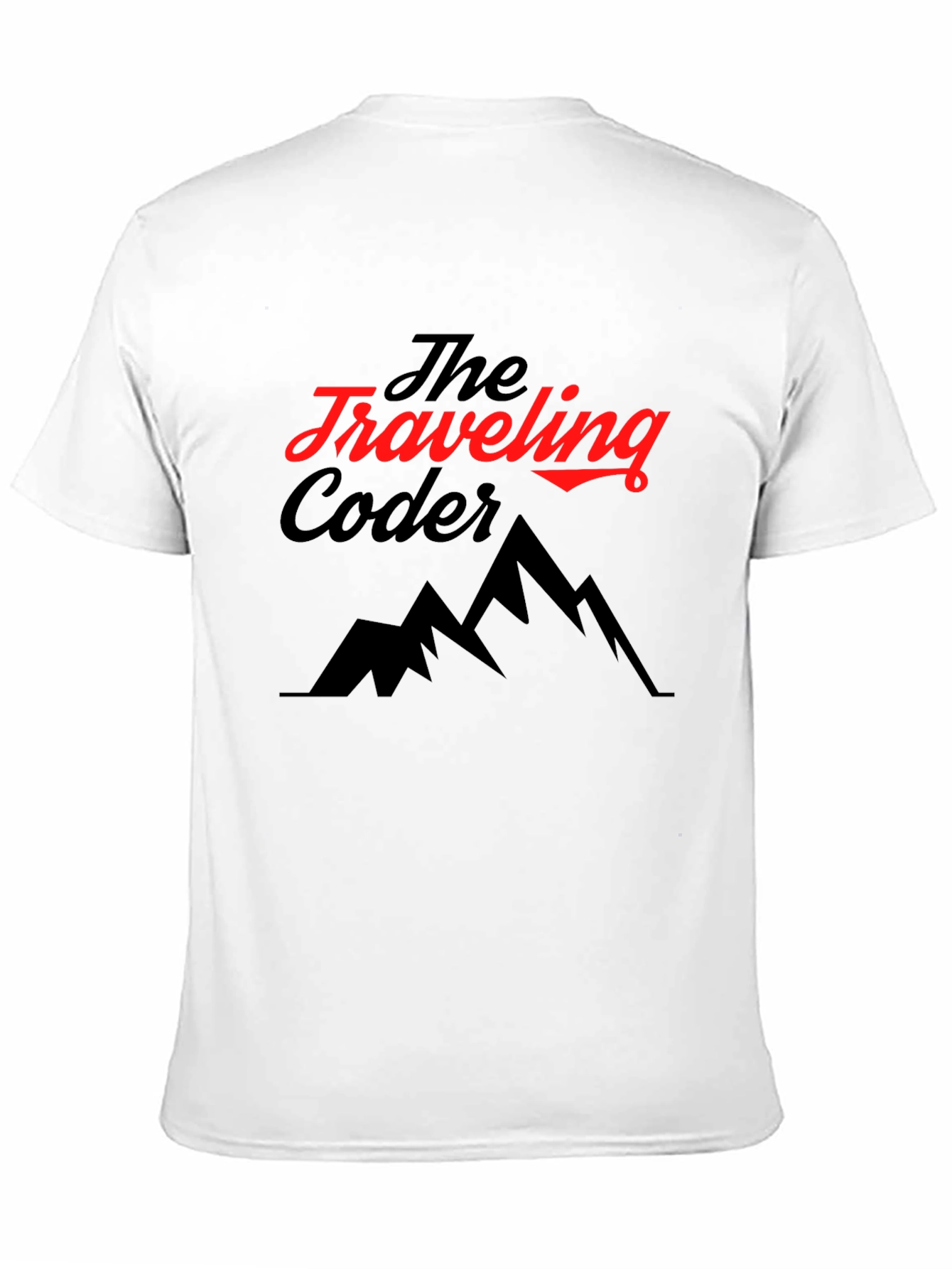 Traveling Coder Graphic Tee - Black