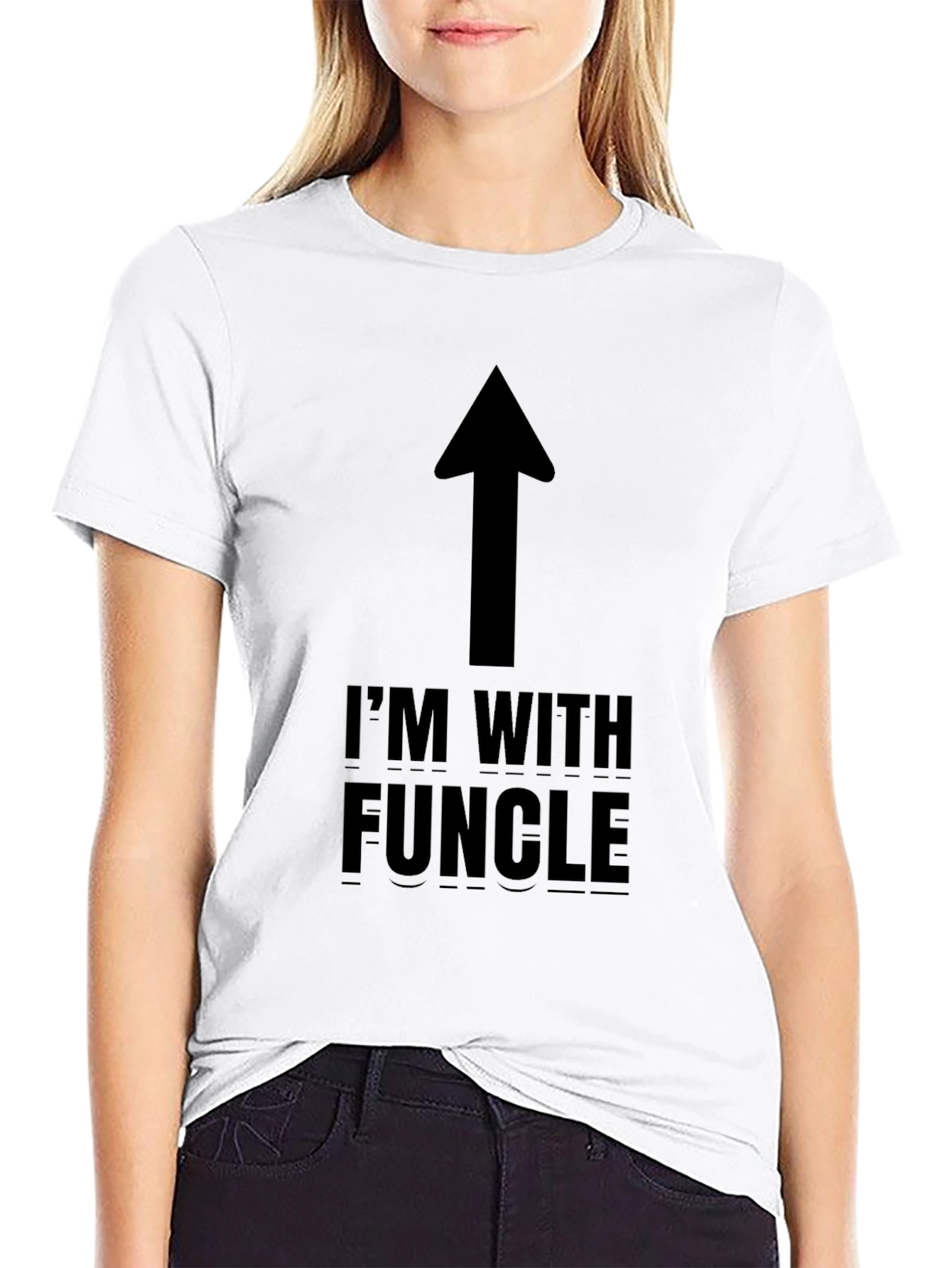 Im With Funcle T-Shirt - Funny Uncle Gift