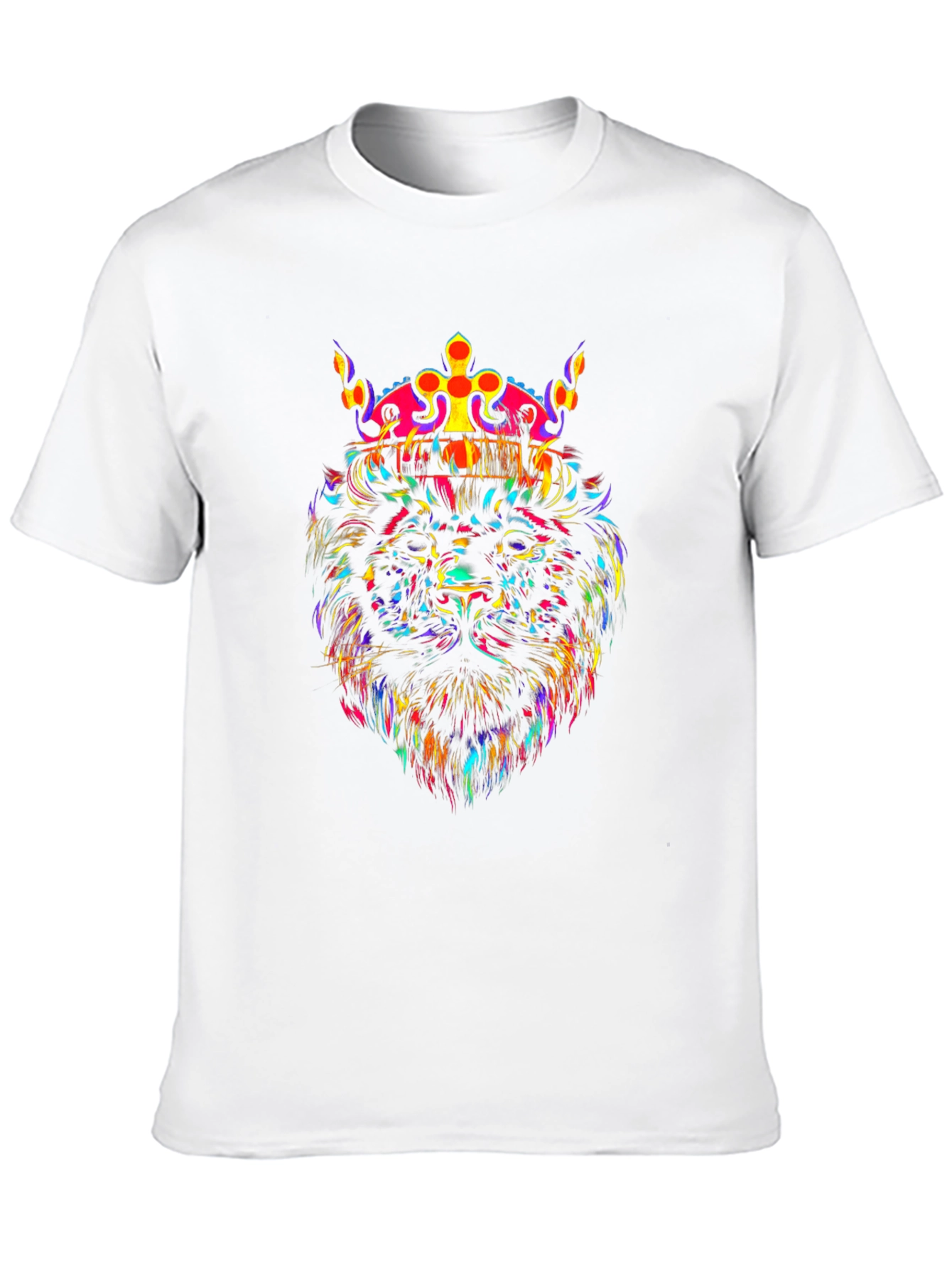 Lion King Graphic Tee - Vivid Print T-Shirt
