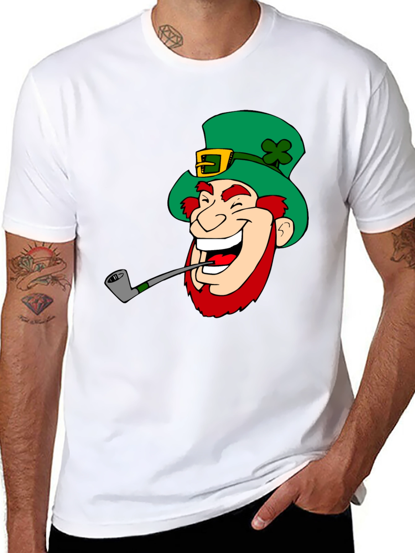 Lucky Leprechaun Graphic Tee - St. Patricks Day Shirt