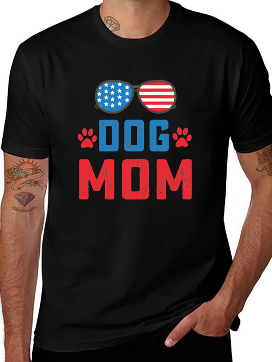 Dog Mom Patriotic T-Shirt