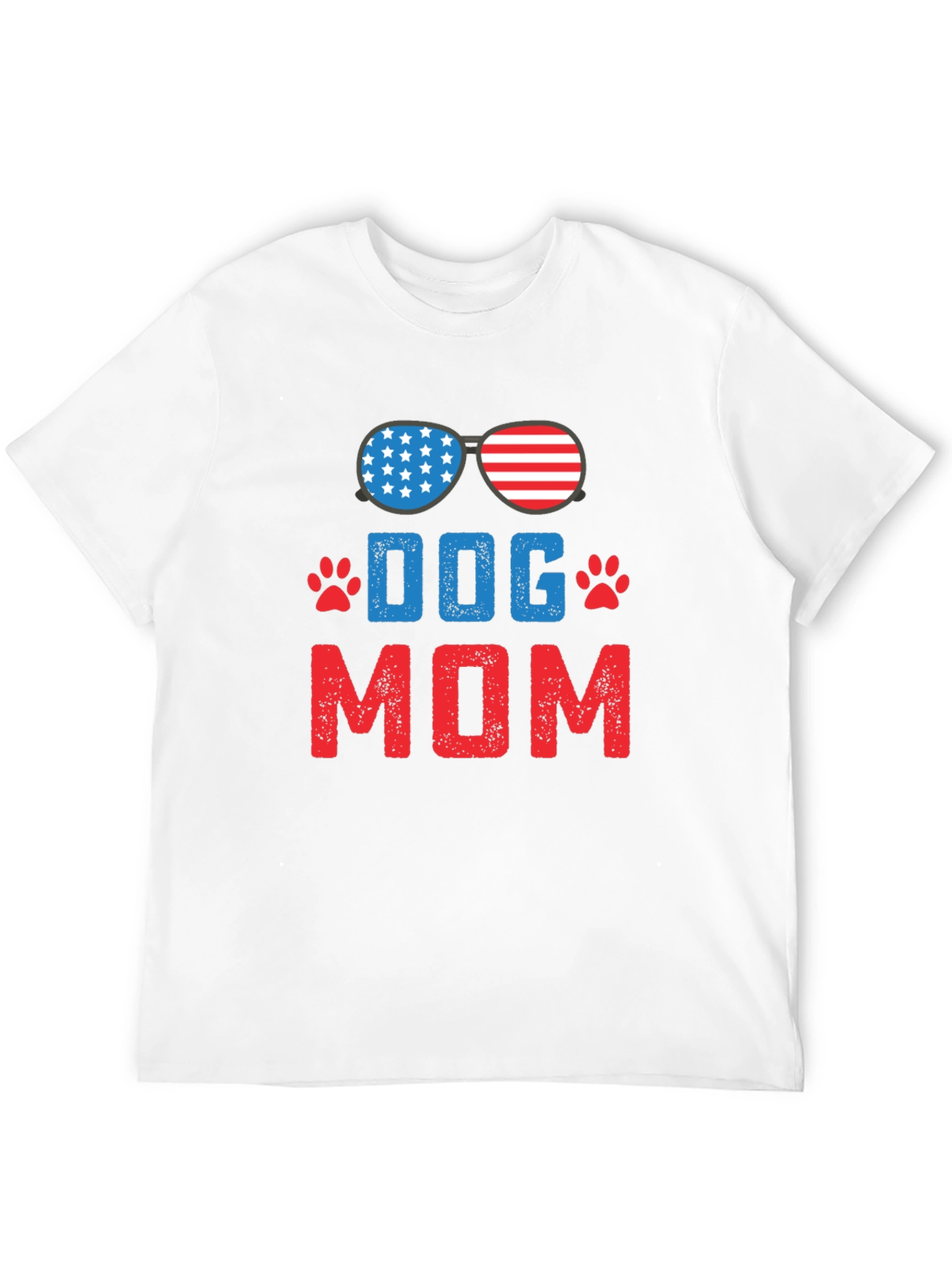 Dog Mom Patriotic T-Shirt