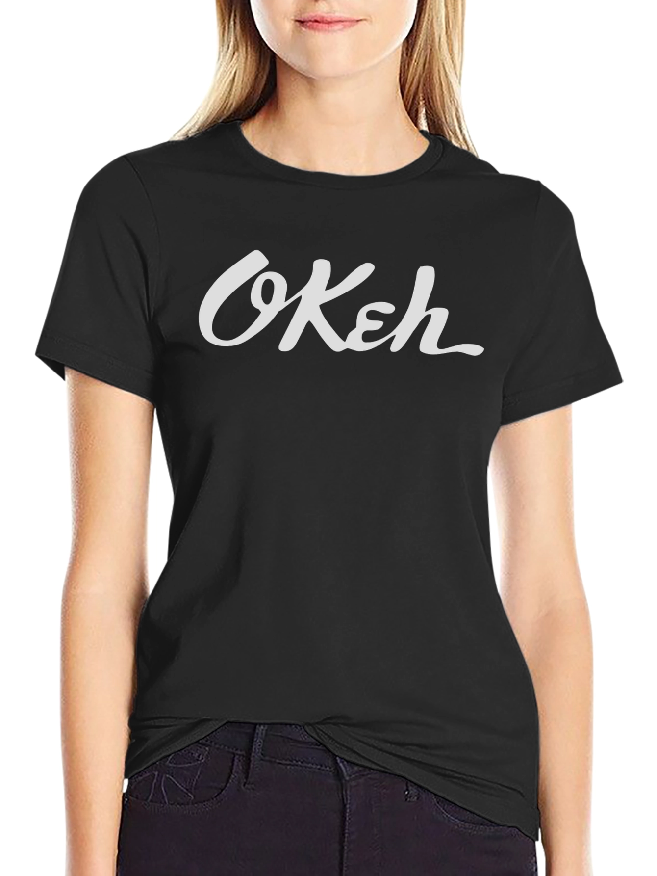 Okeh T-Shirt - Black Casual Tee