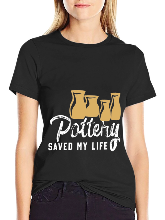 Pottery Saved My Life Graphic Tee