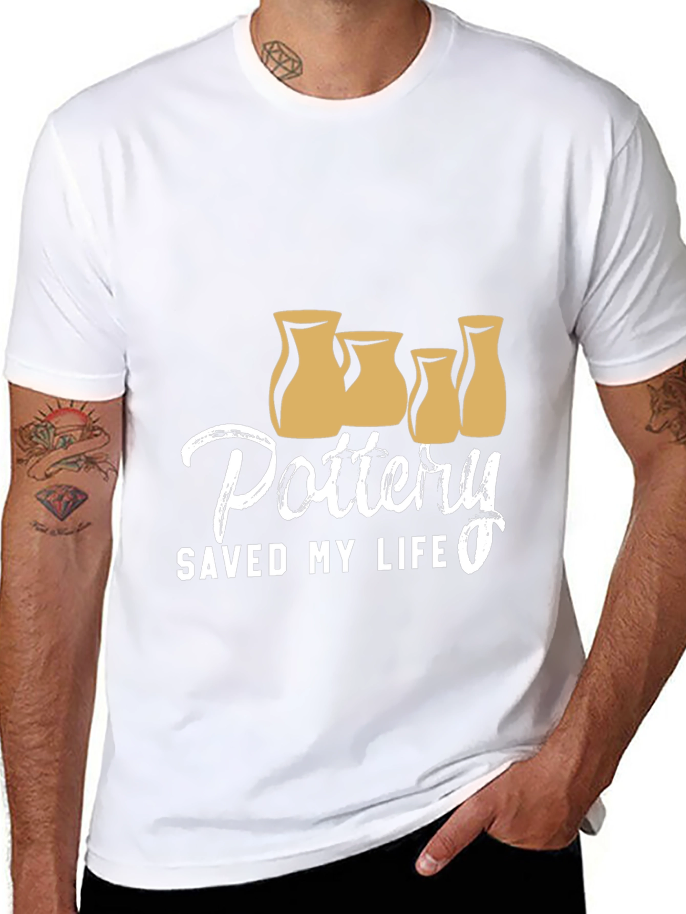 Pottery Saved My Life Graphic Tee