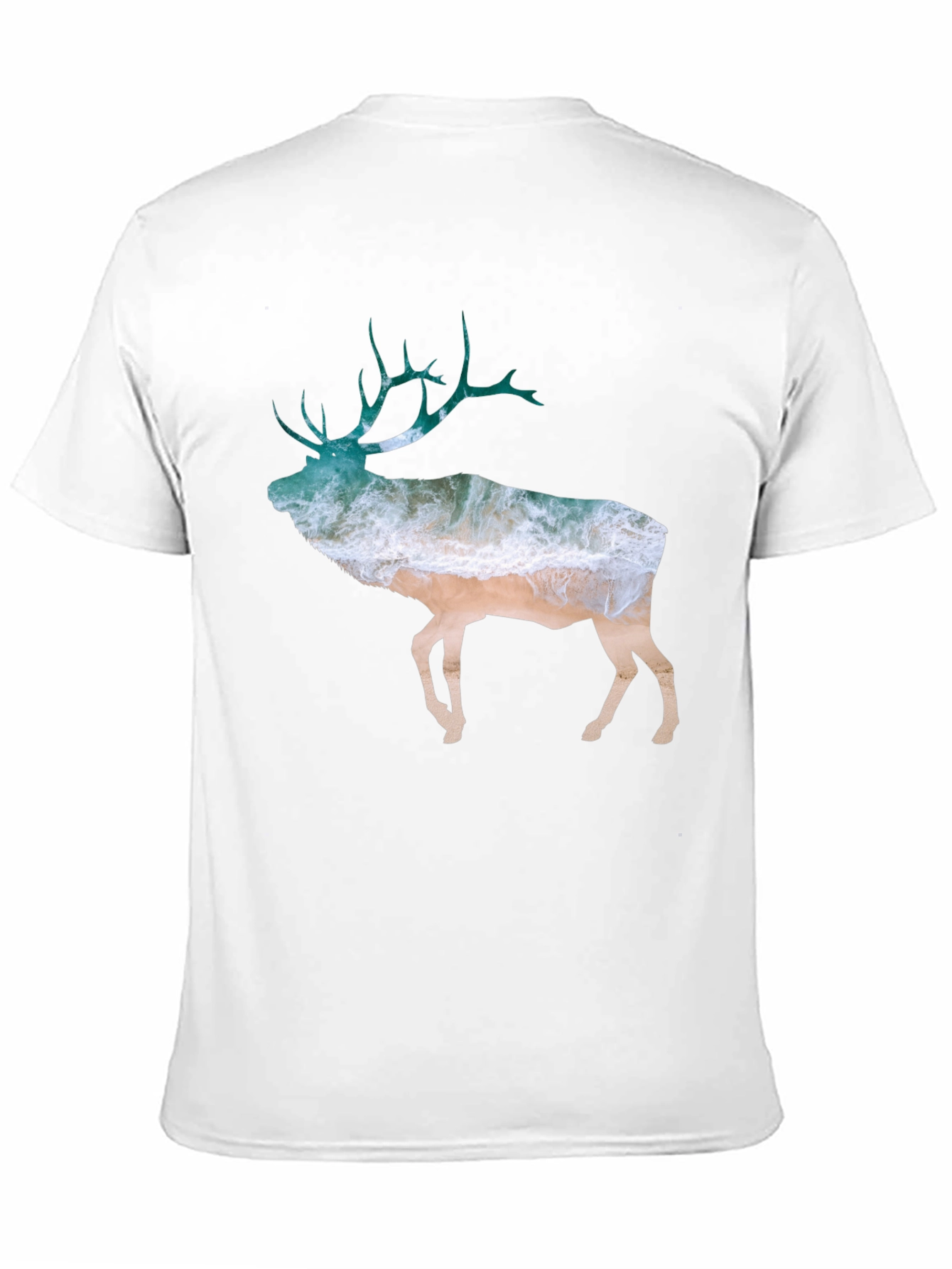 Nature-Inspired Deer Graphic Tee