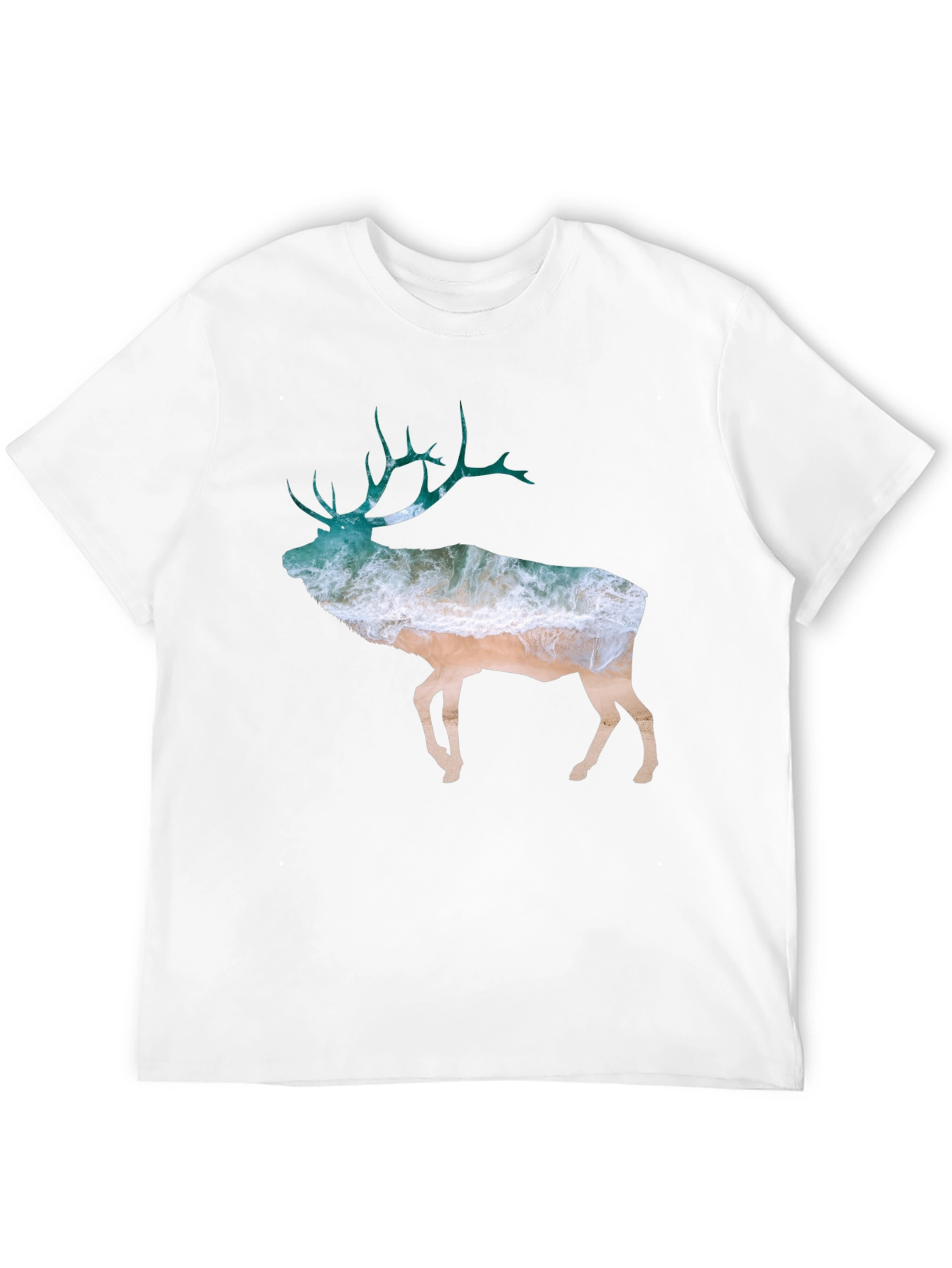 Nature-Inspired Deer Graphic Tee