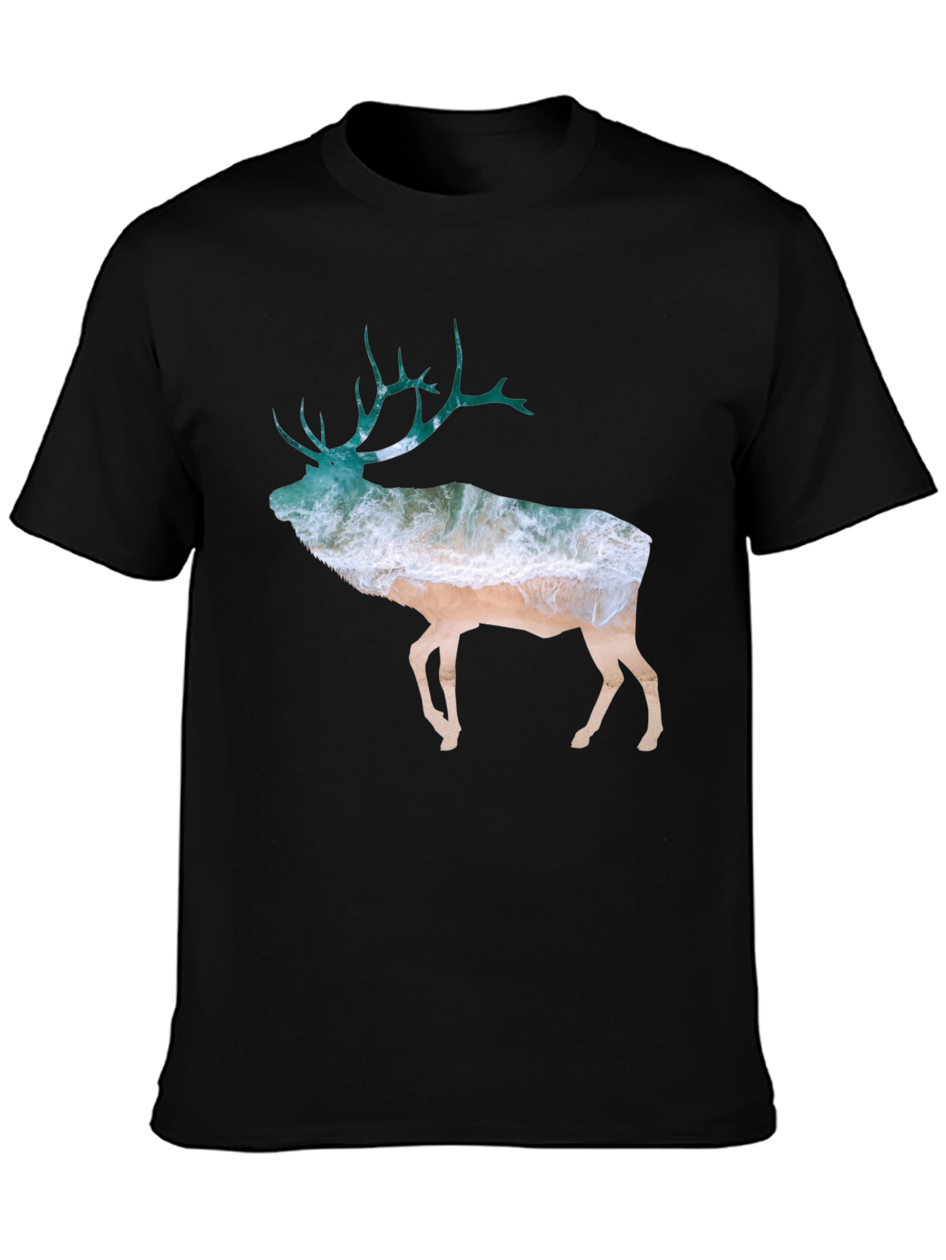 Nature-Inspired Deer Graphic Tee