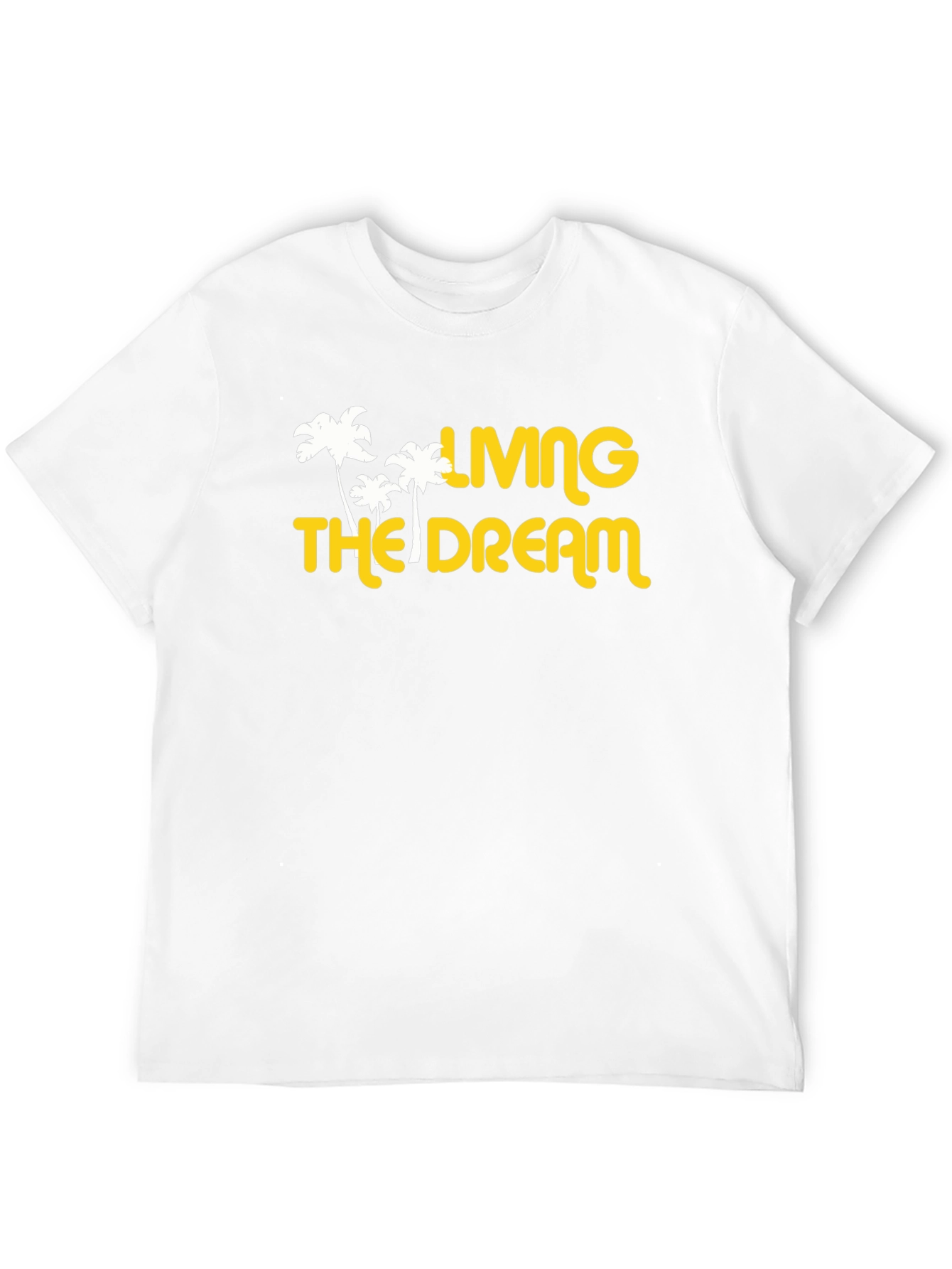 Living The Dream Graphic Tee - Black