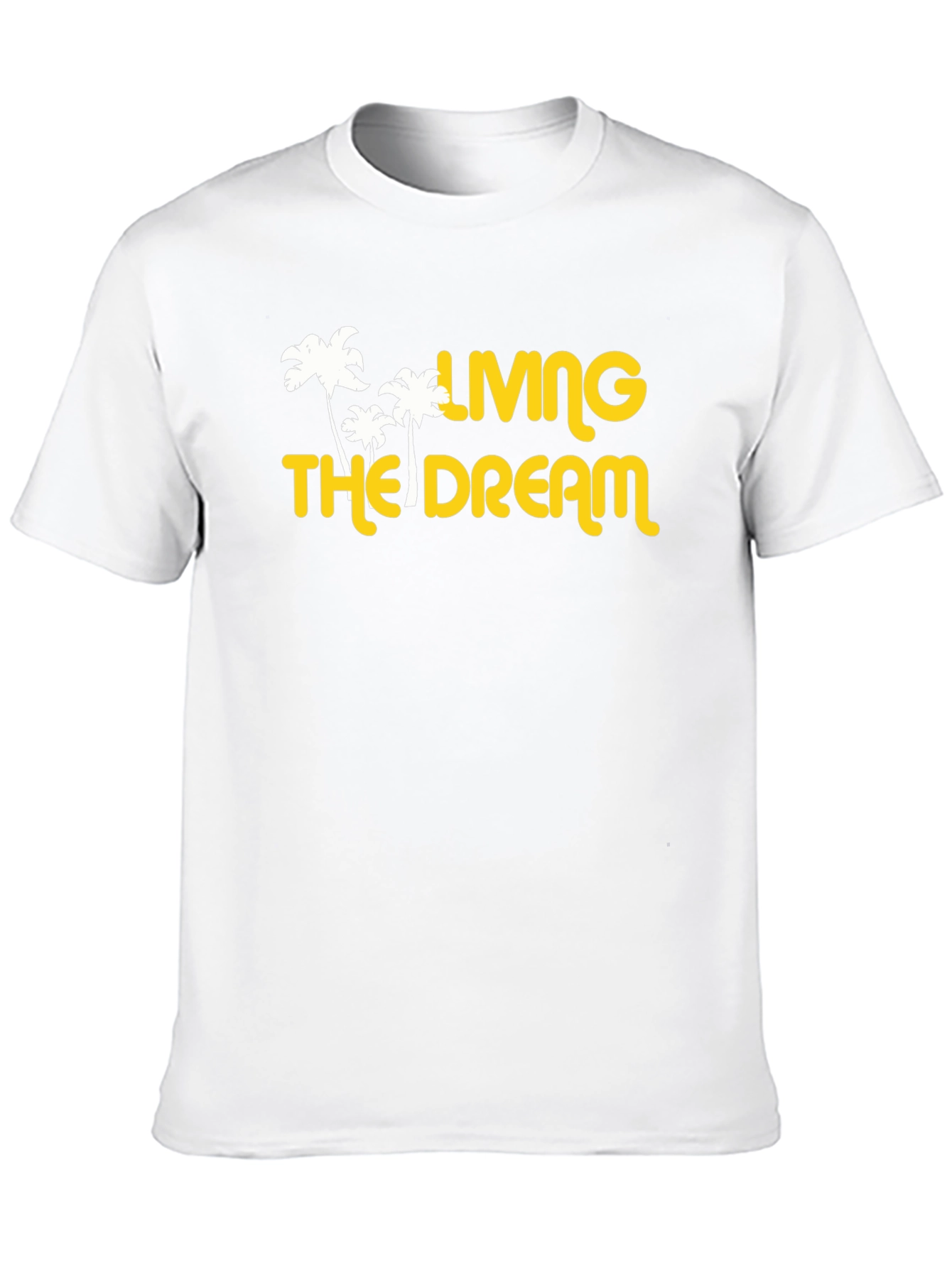 Living The Dream Graphic Tee - Black