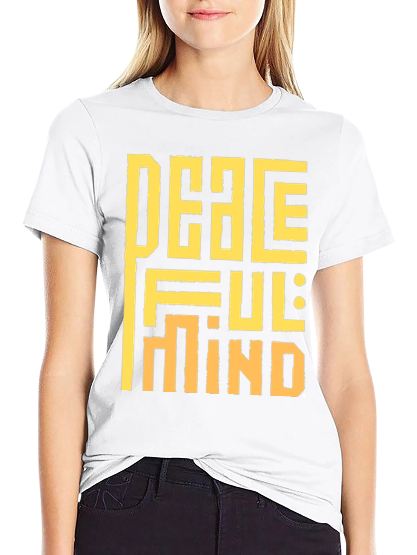 Peaceful Mind Graphic Tee - Stylish Relaxation