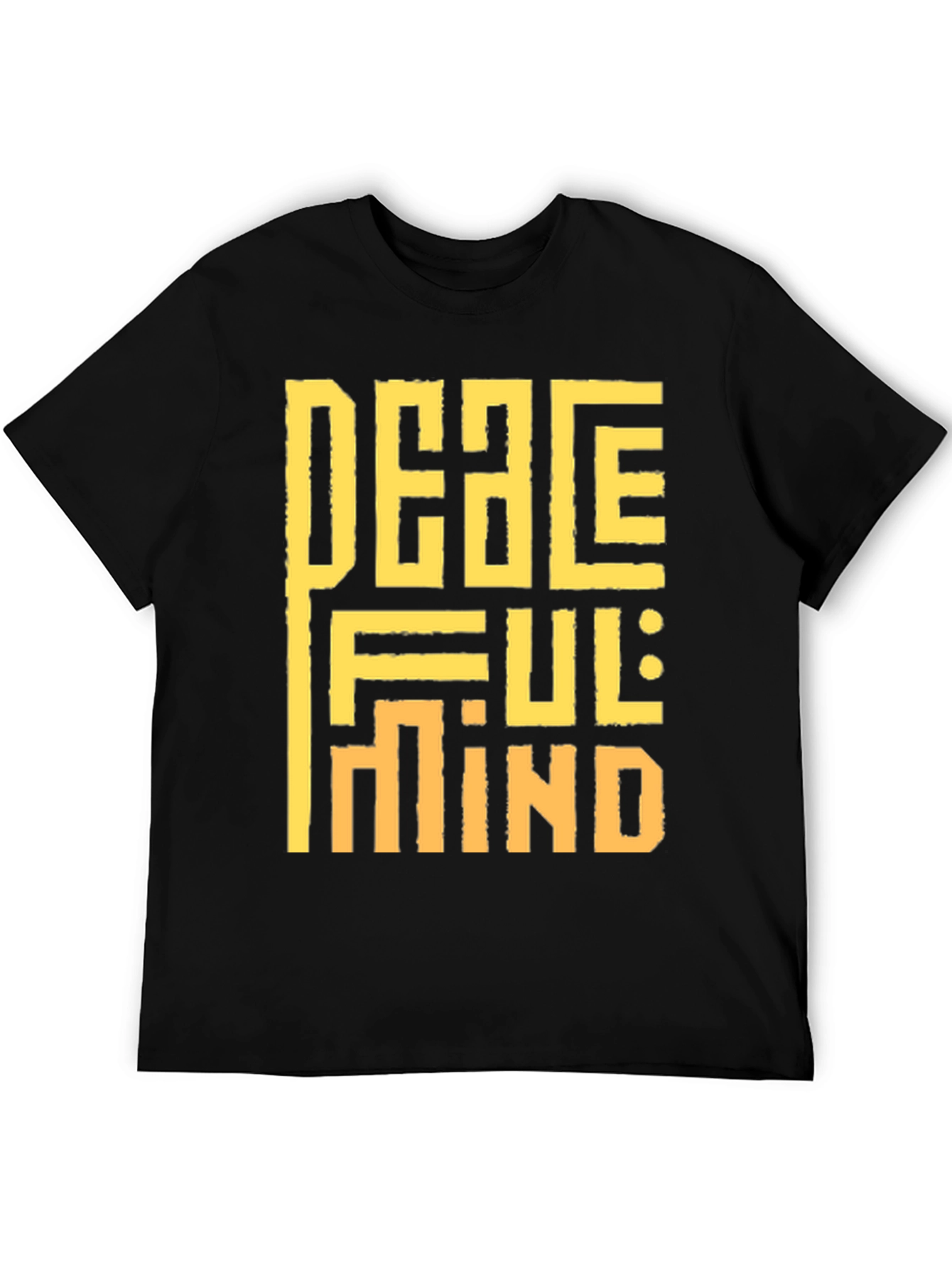 Peaceful Mind Graphic Tee - Stylish Relaxation