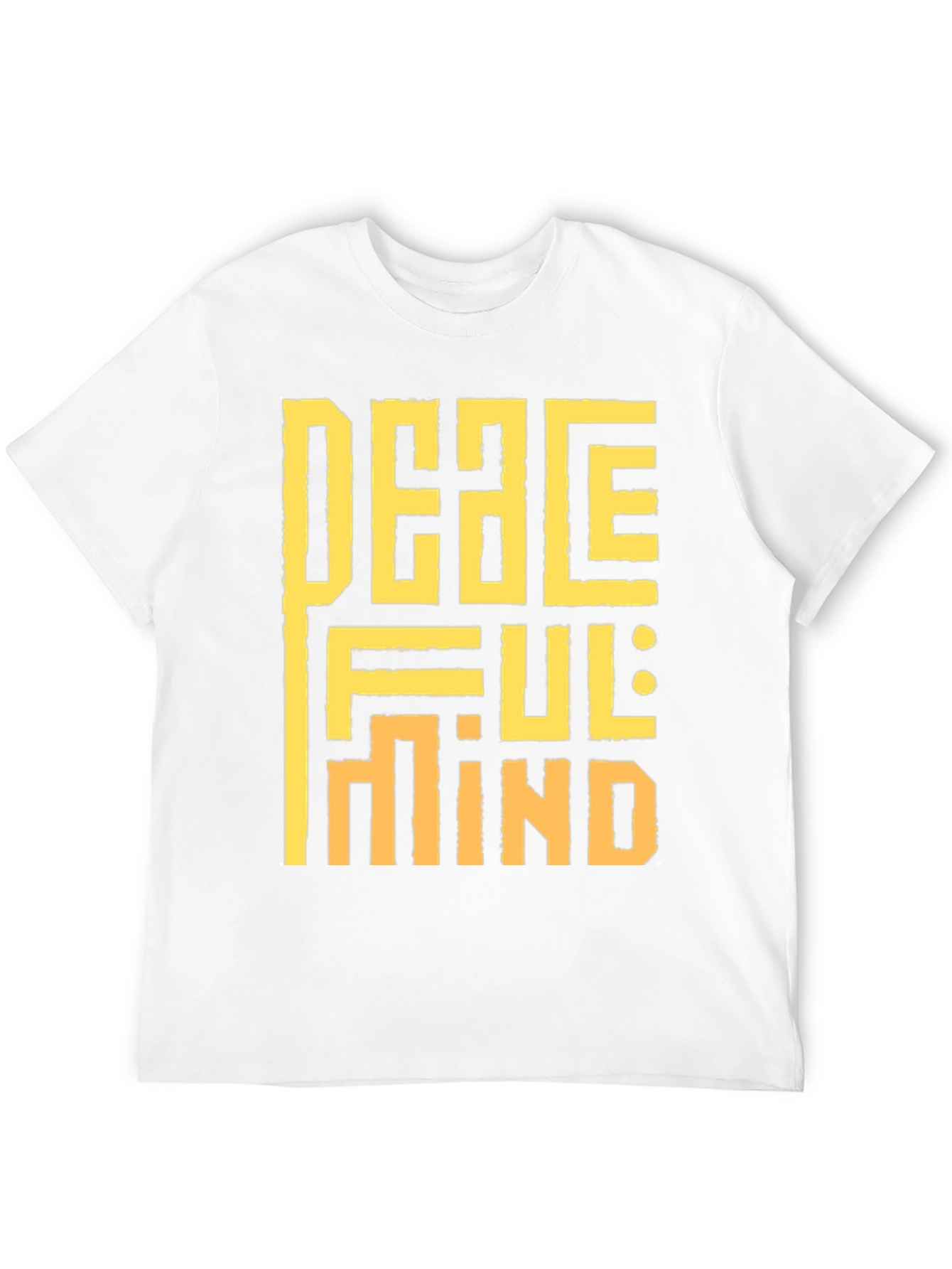 Peaceful Mind Graphic Tee - Stylish Relaxation