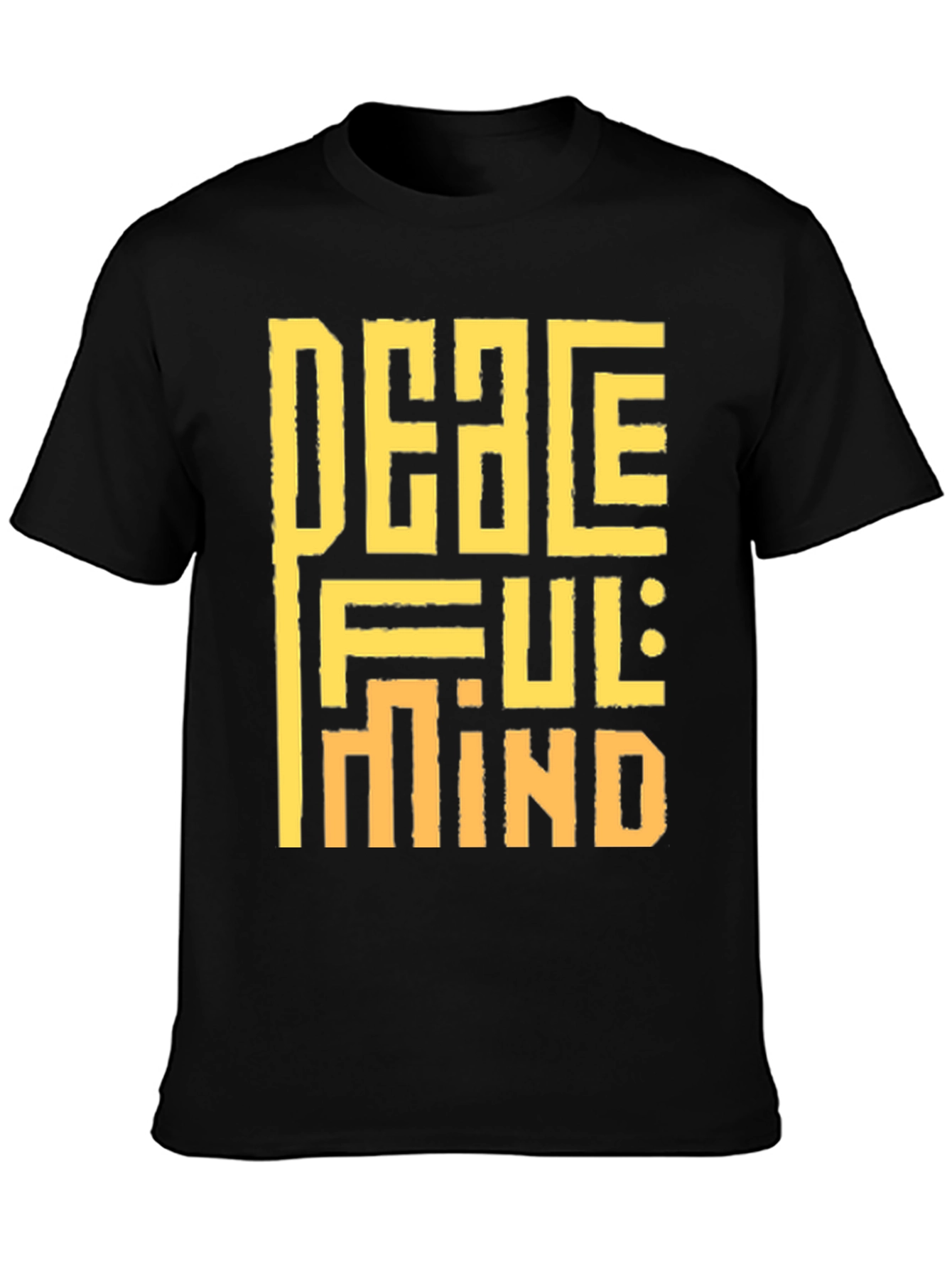 Peaceful Mind Graphic Tee - Stylish Relaxation