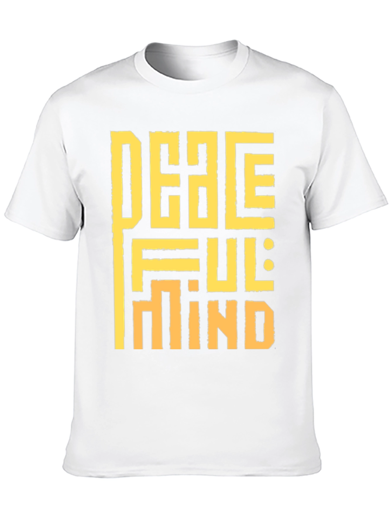 Peaceful Mind Graphic Tee - Stylish Relaxation