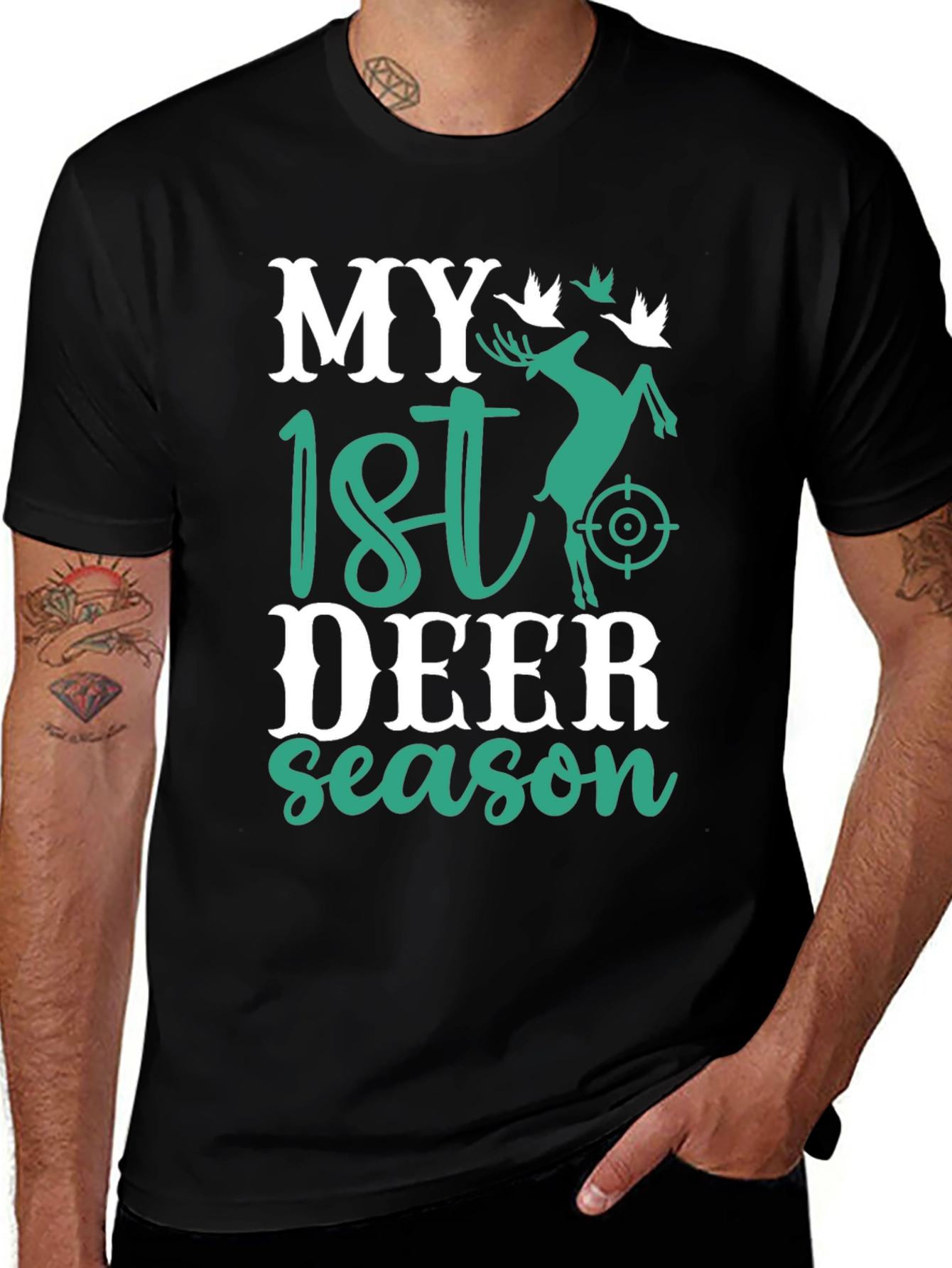 My 1st Deer Season Graphic T-Shirt Hunting Apparel