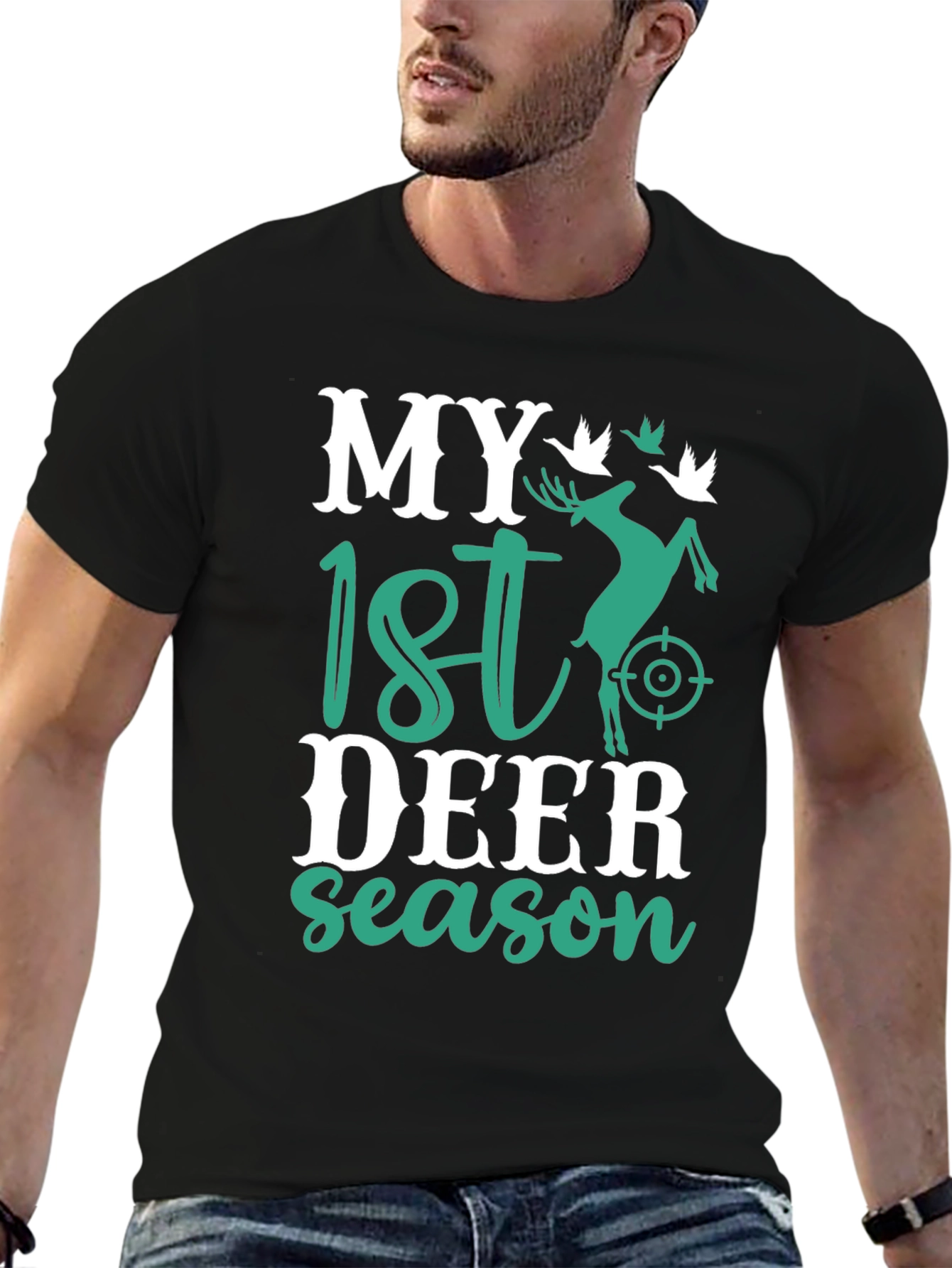 My 1st Deer Season Graphic T-Shirt Hunting Apparel
