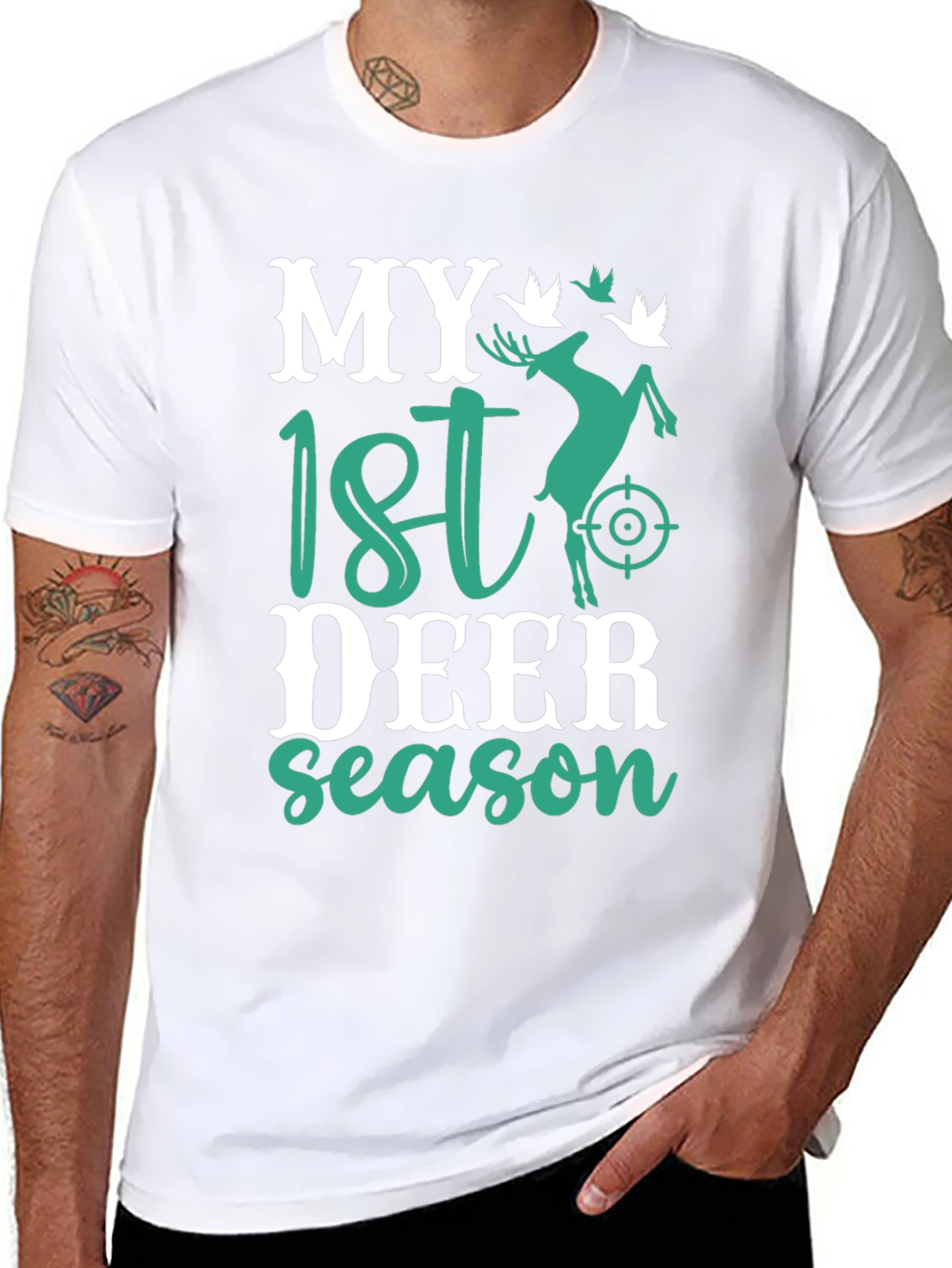 My 1st Deer Season Graphic T-Shirt Hunting Apparel