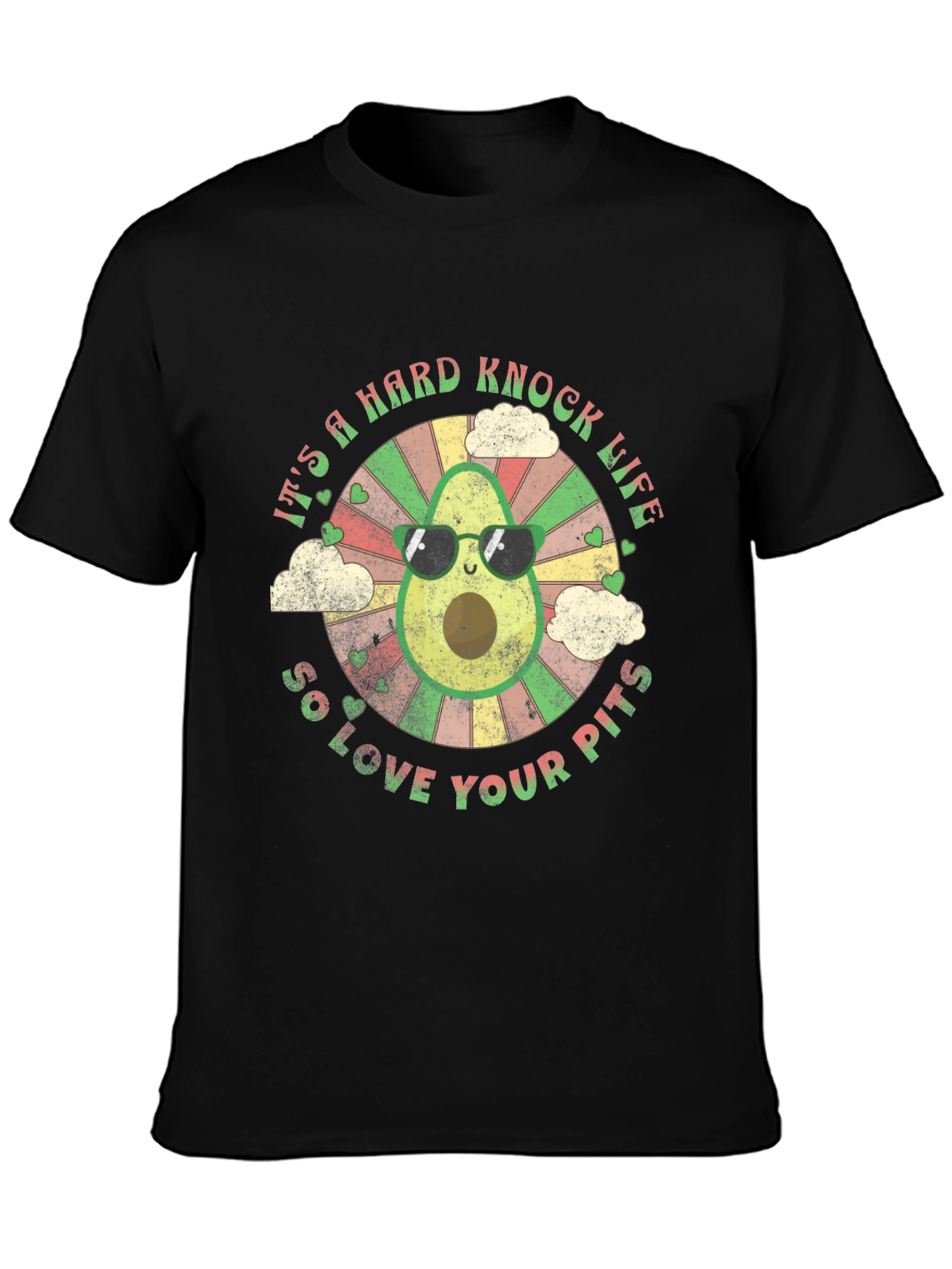 Avocado Hard Knock Life Graphic Tee