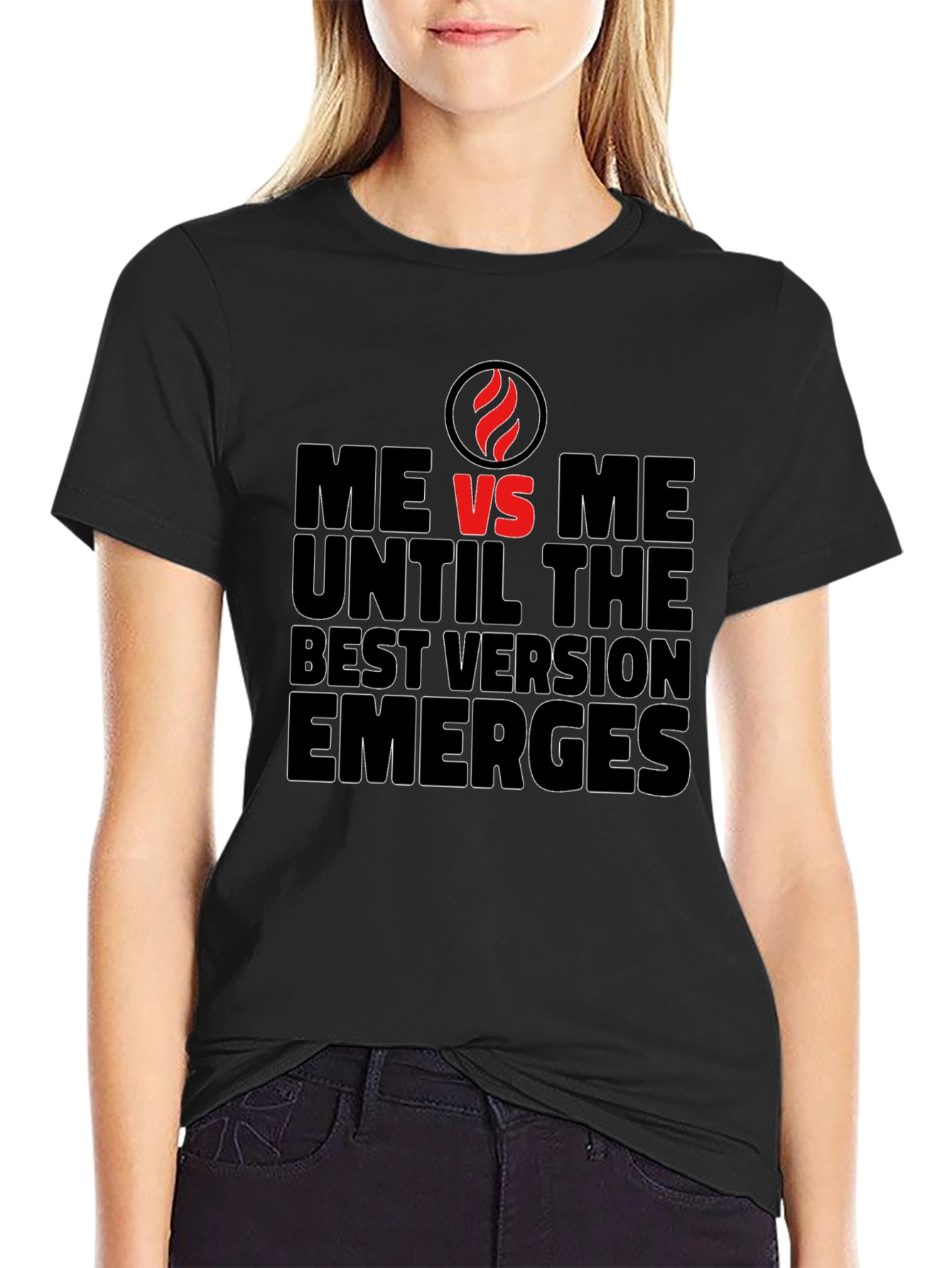 Me vs Me Best Version T-Shirt
