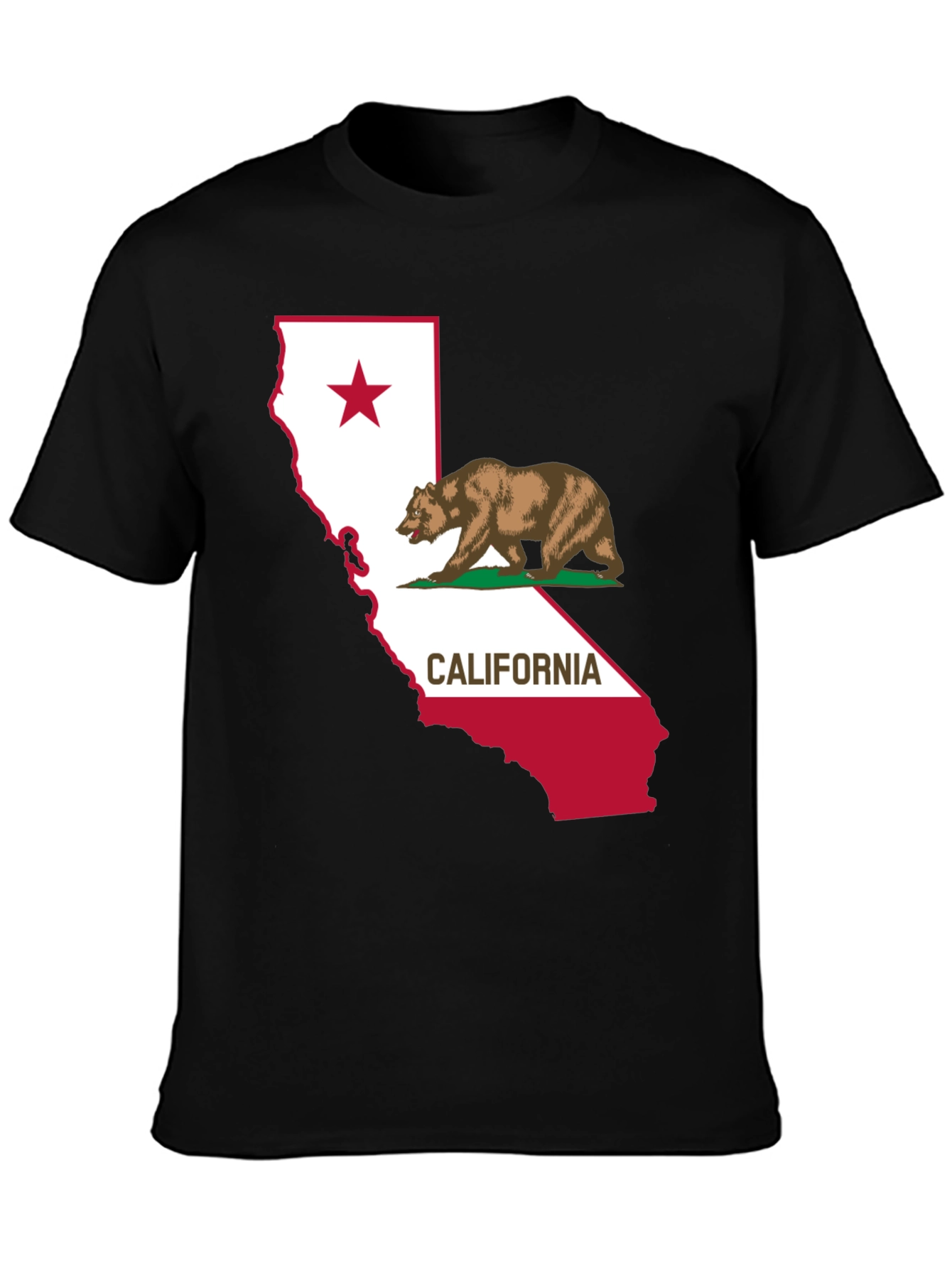 California Republic Bear T-Shirt - State Pride Tee