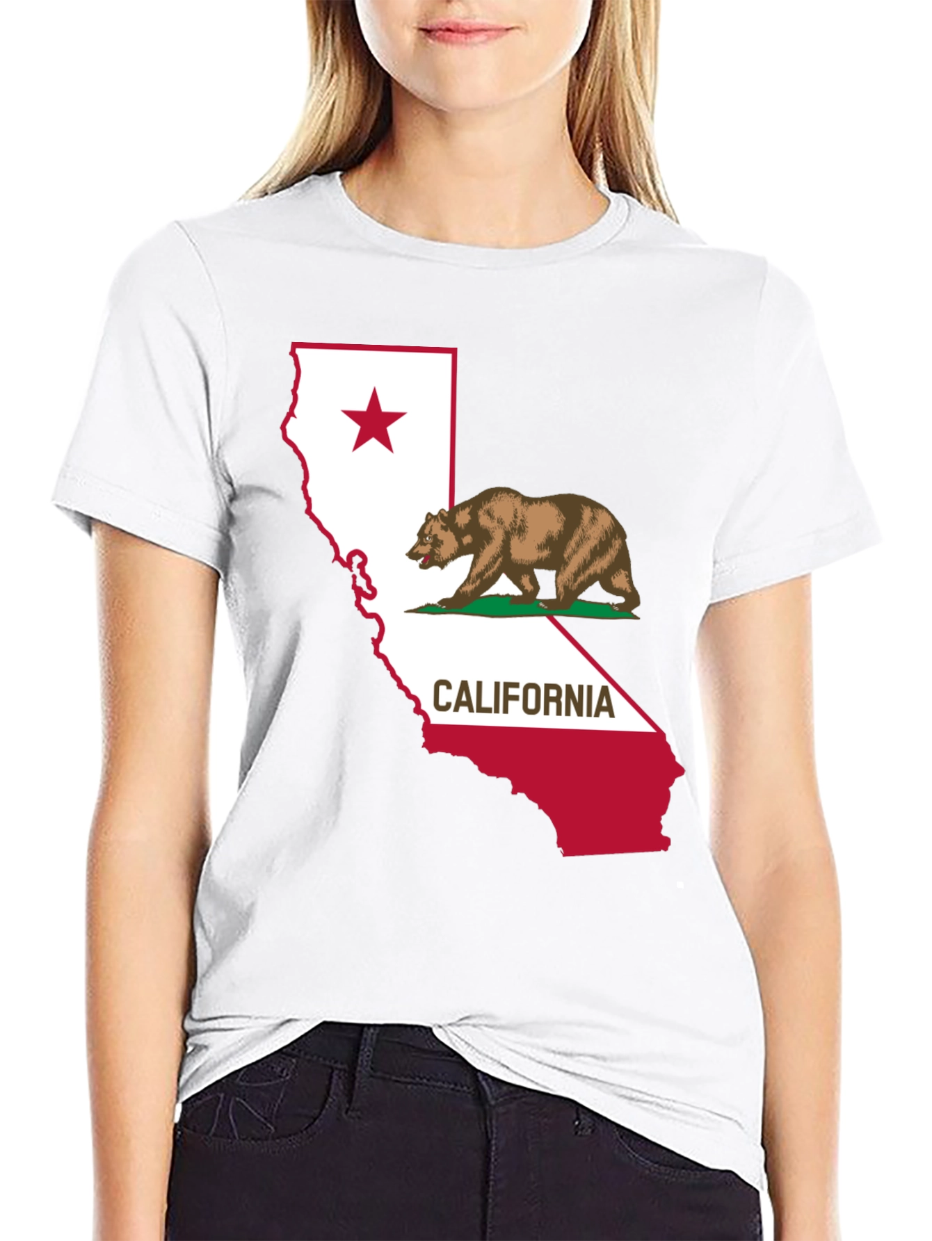 California Republic Bear T-Shirt - State Pride Tee
