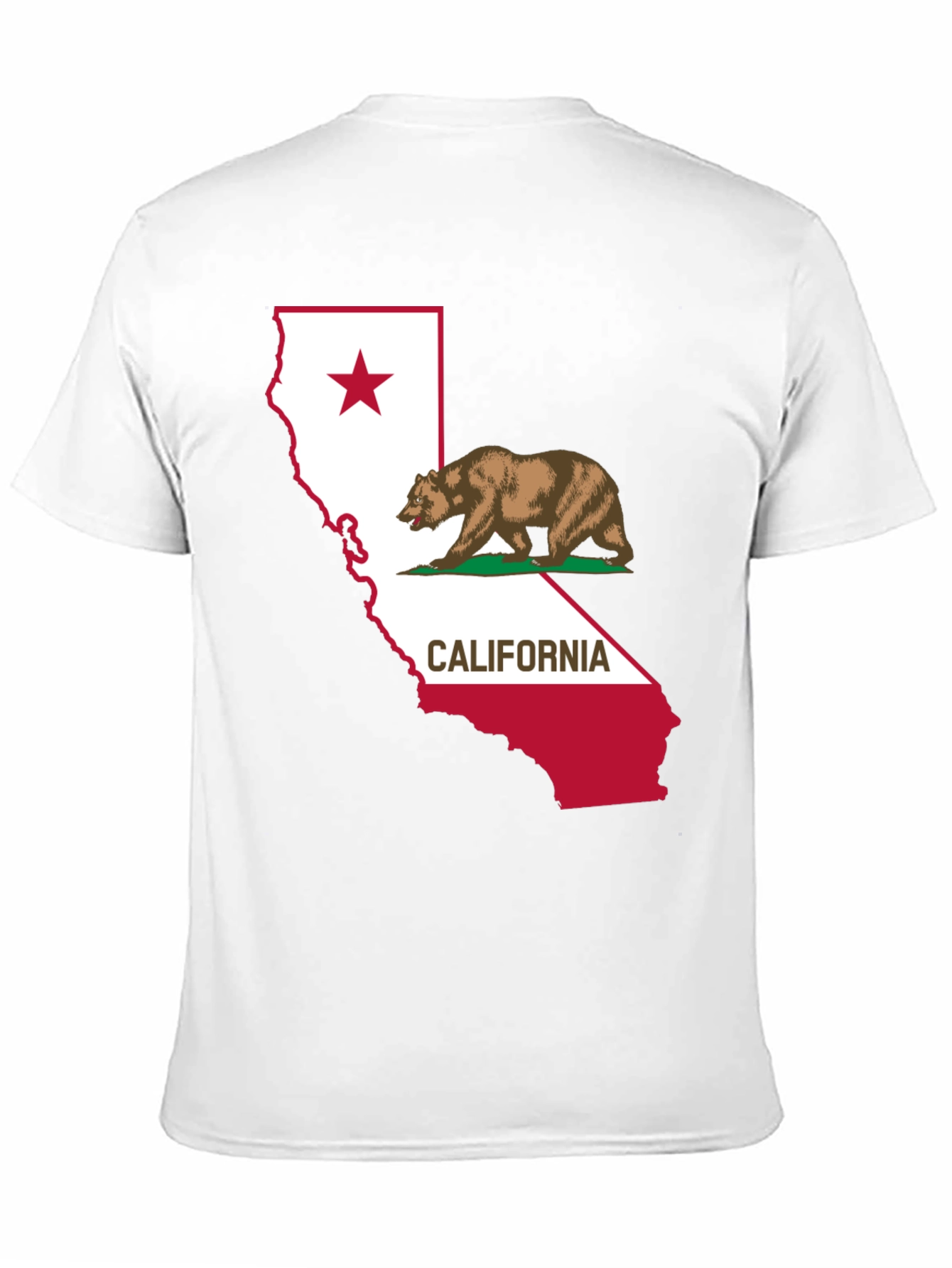 California Republic Bear T-Shirt - State Pride Tee