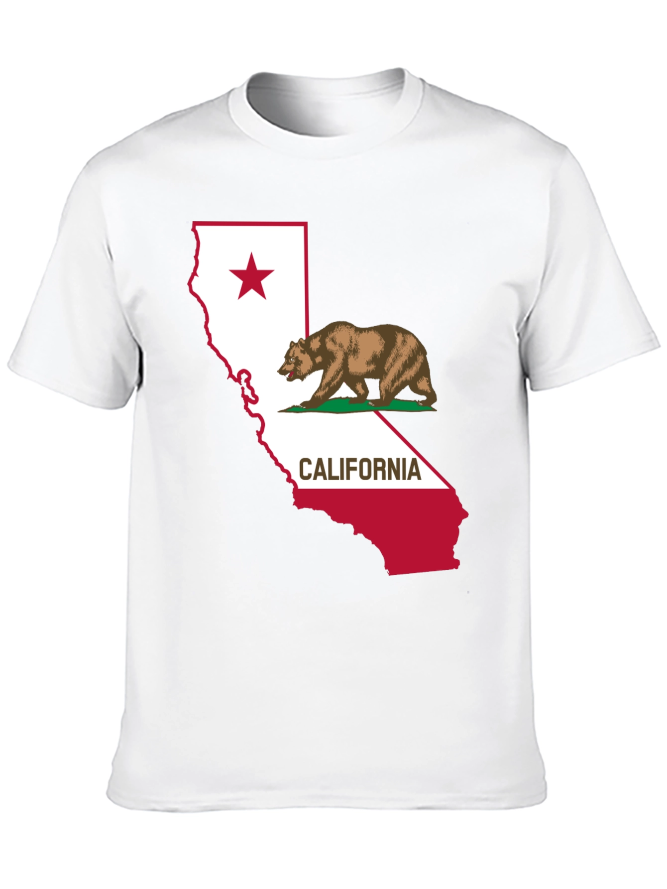 California Republic Bear T-Shirt - State Pride Tee