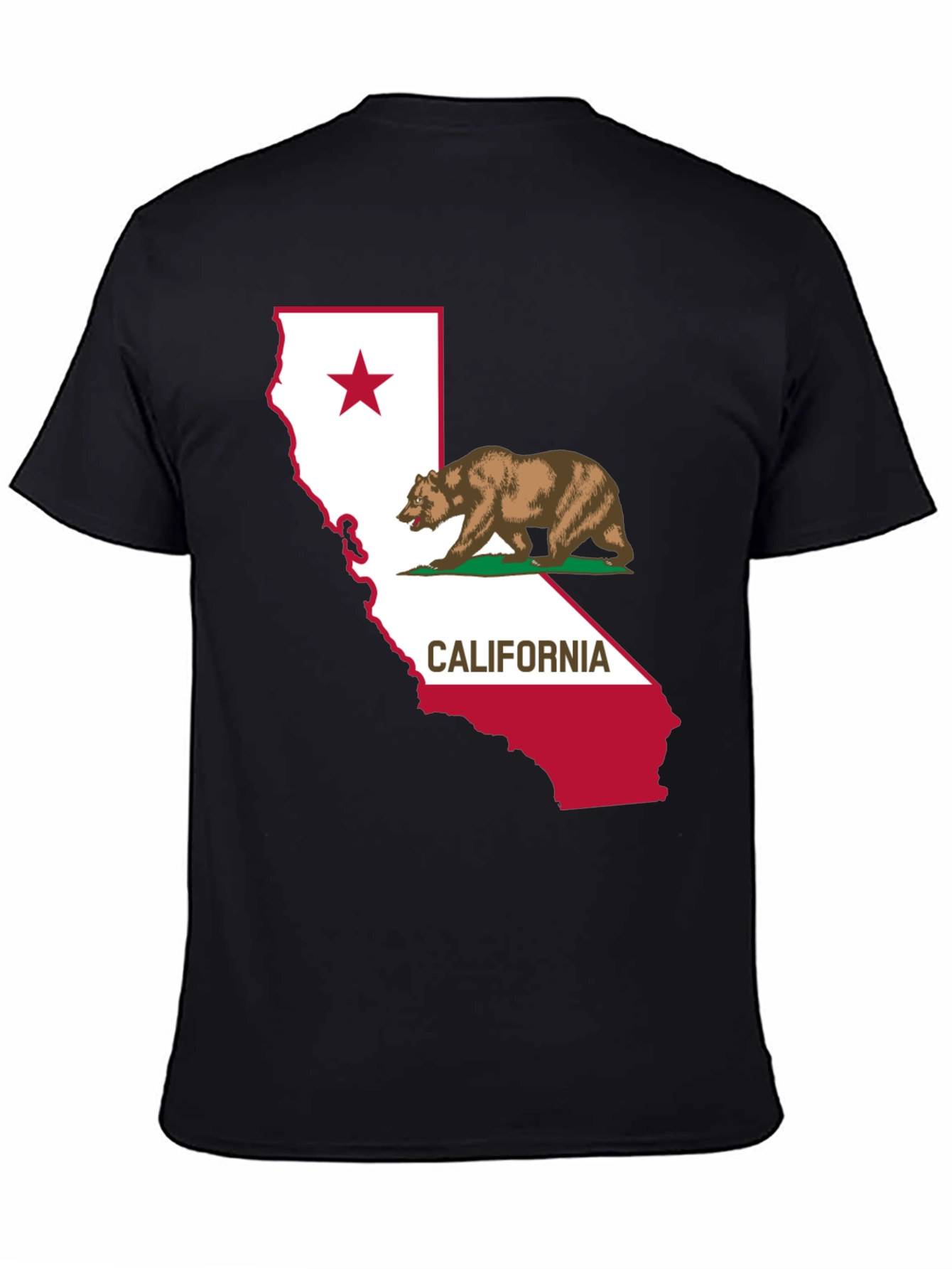 California Republic Bear T-Shirt - State Pride Tee