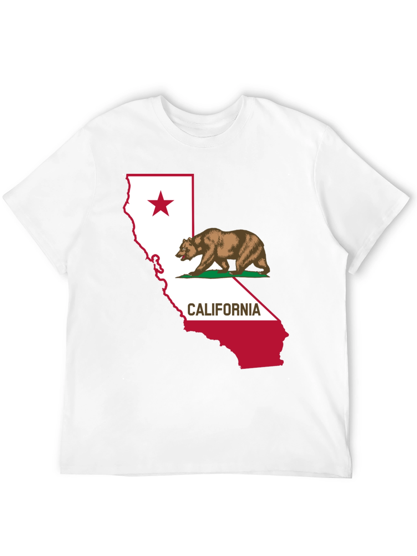 California Republic Bear T-Shirt - State Pride Tee