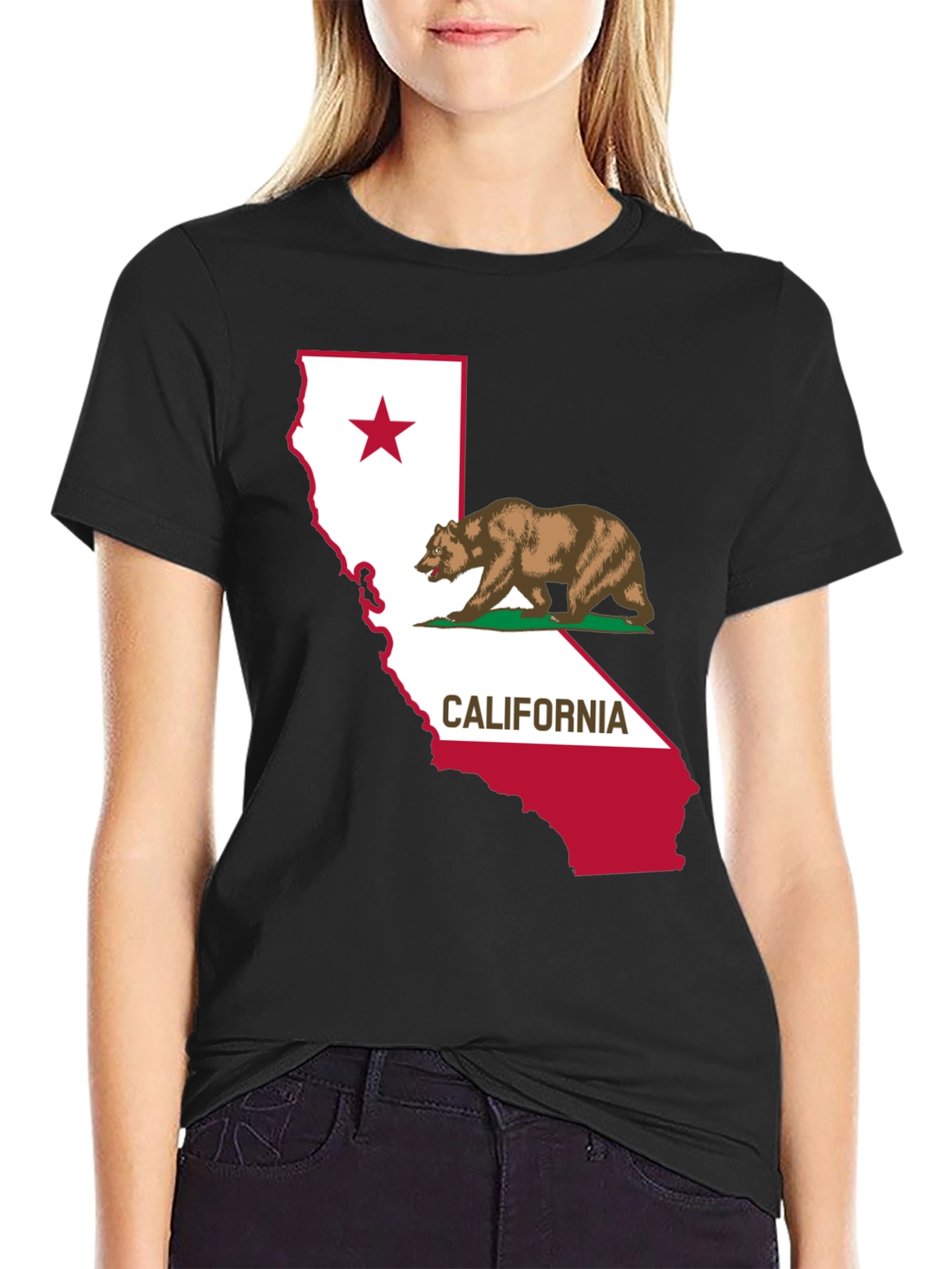 California Republic Bear T-Shirt - State Pride Tee