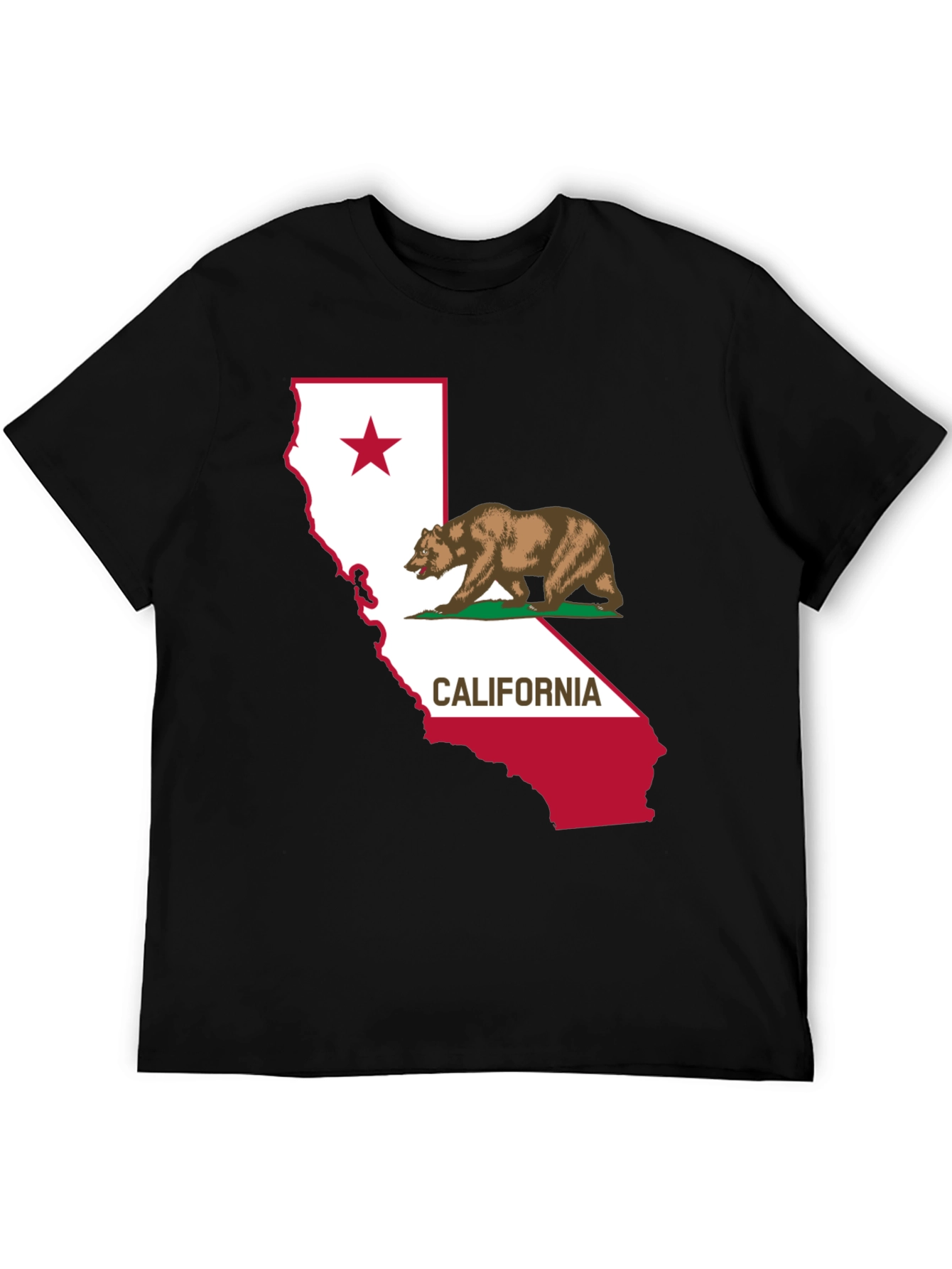 California Republic Bear T-Shirt - State Pride Tee