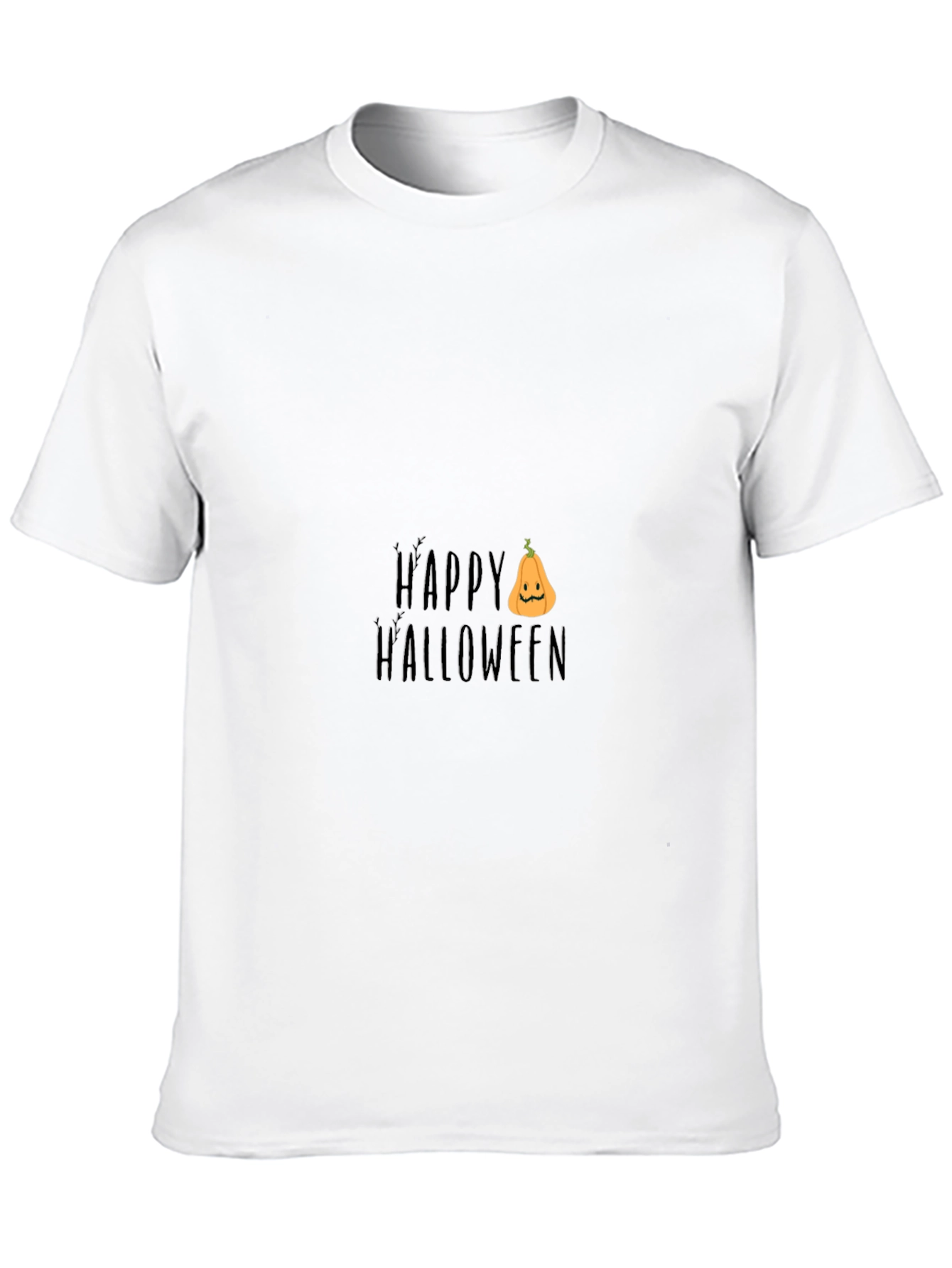 Happy Halloween T-Shirt - Pumpkin Design