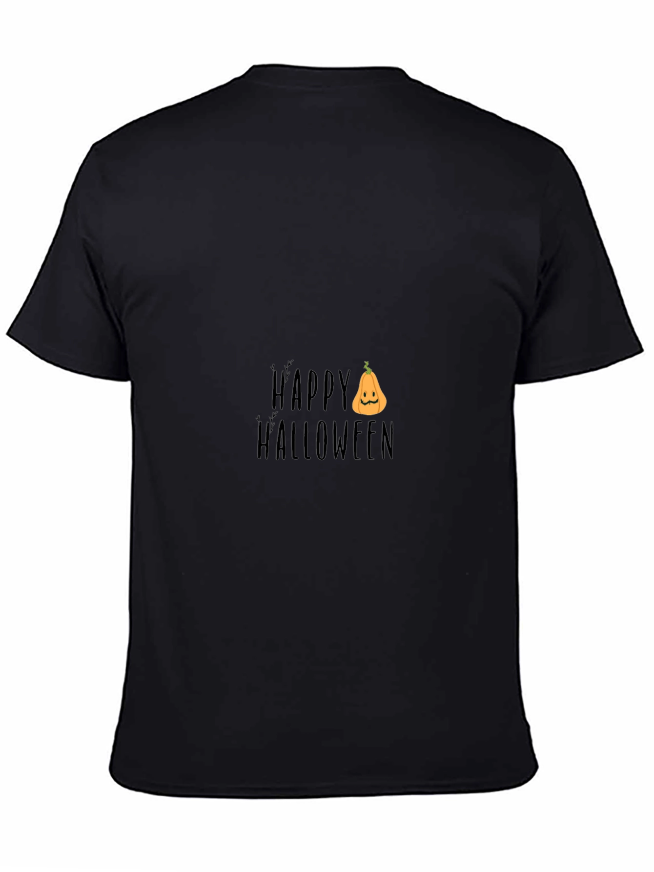 Happy Halloween T-Shirt - Pumpkin Design
