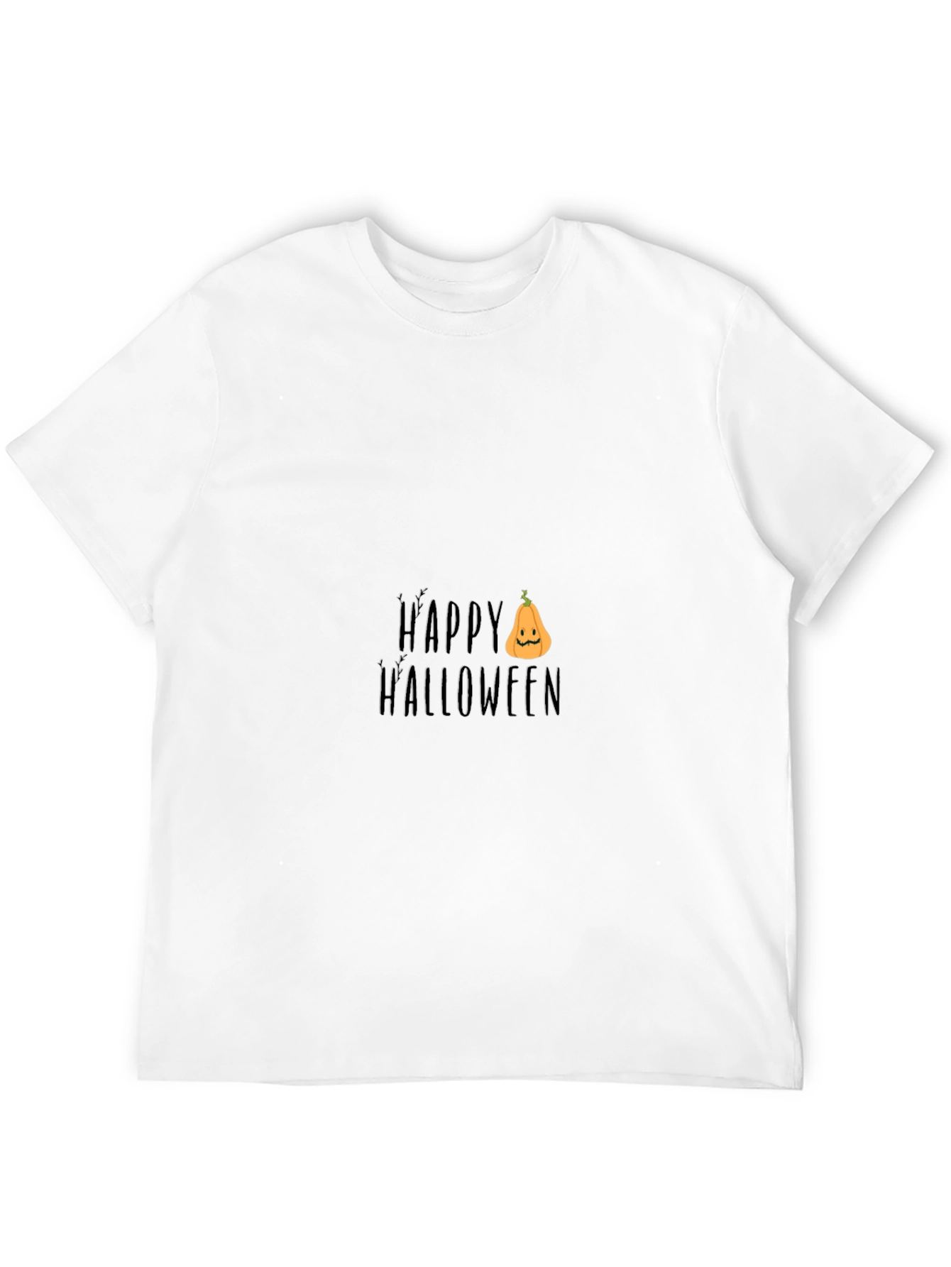 Happy Halloween T-Shirt - Pumpkin Design