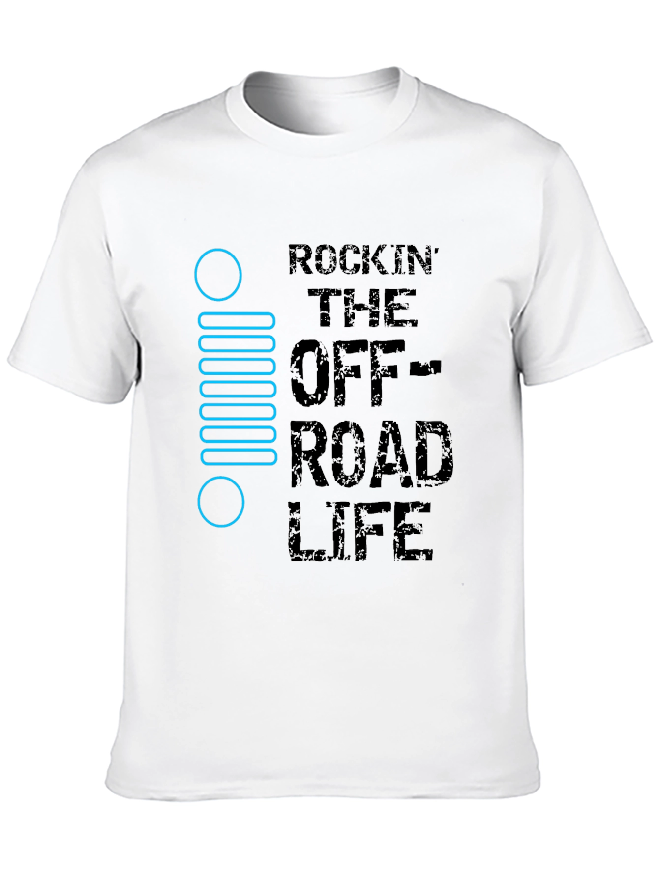 Rockin Off-Road Life Black T-Shirt