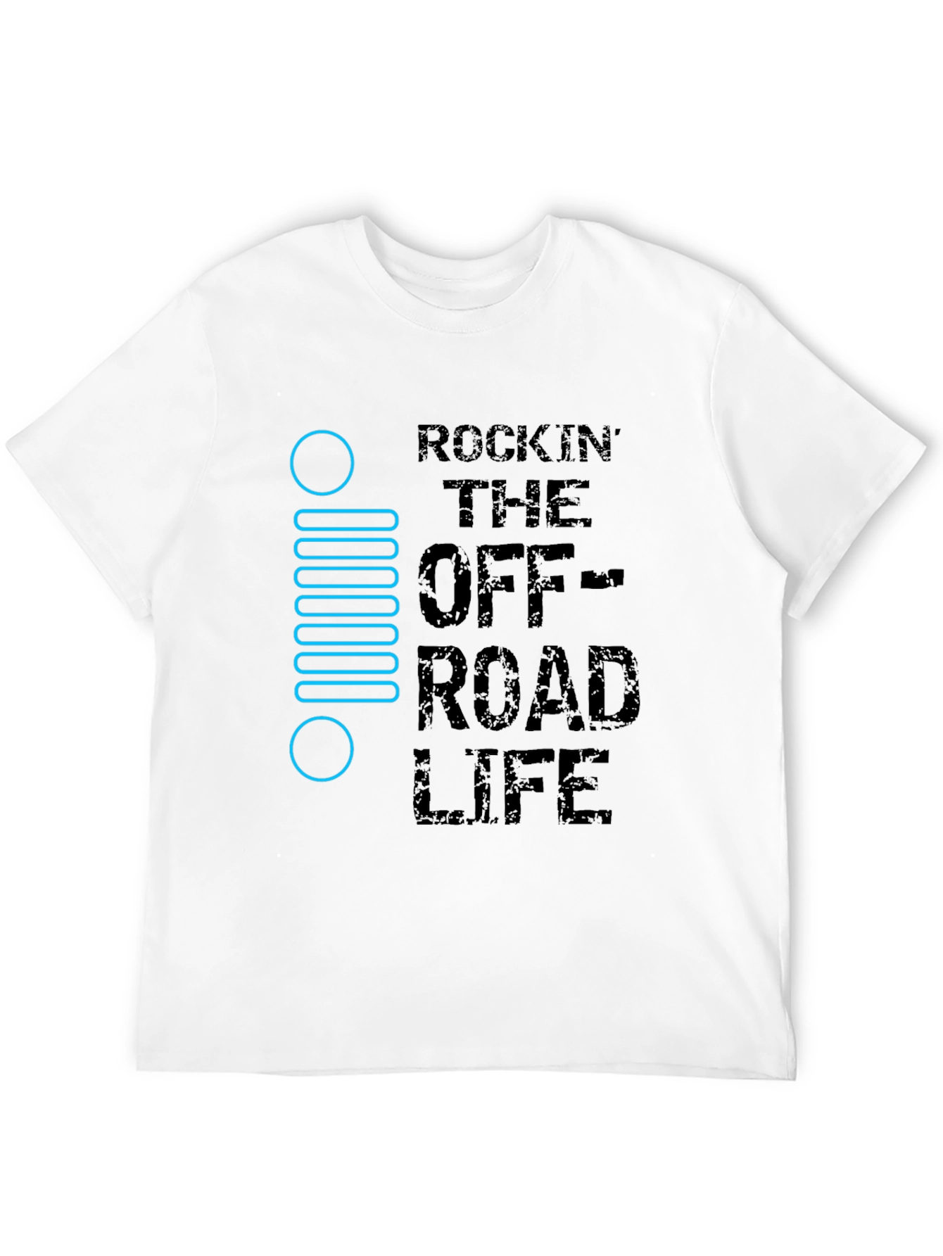 Rockin Off-Road Life Black T-Shirt