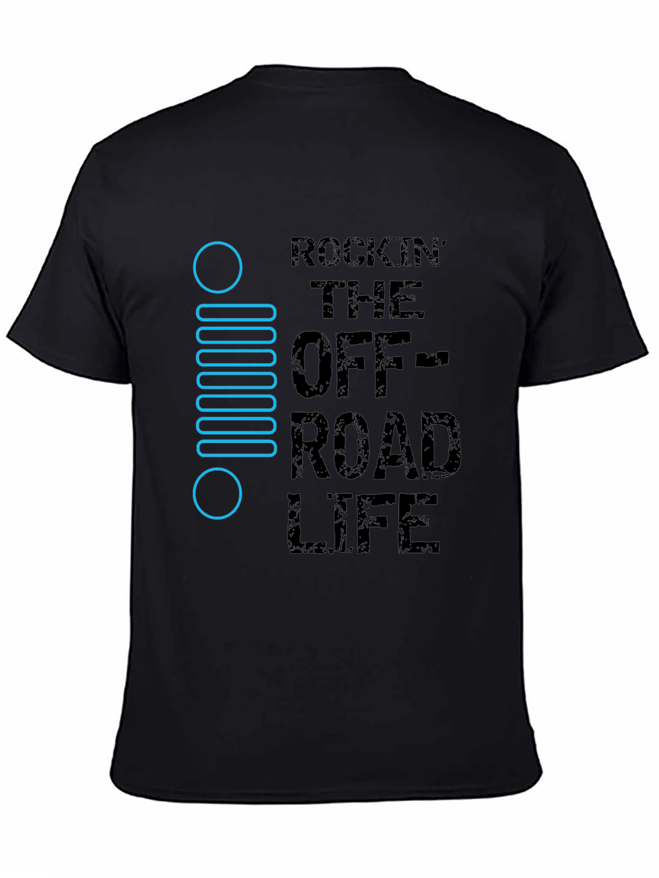 Rockin Off-Road Life Black T-Shirt