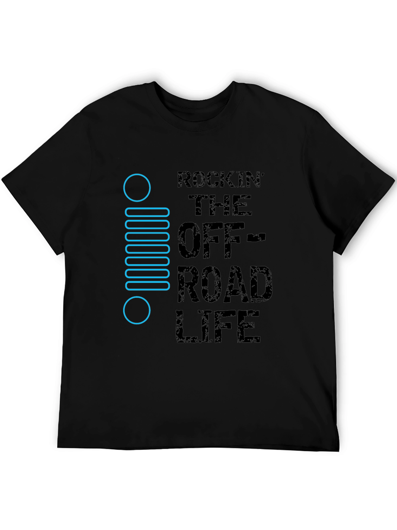 Rockin Off-Road Life Black T-Shirt